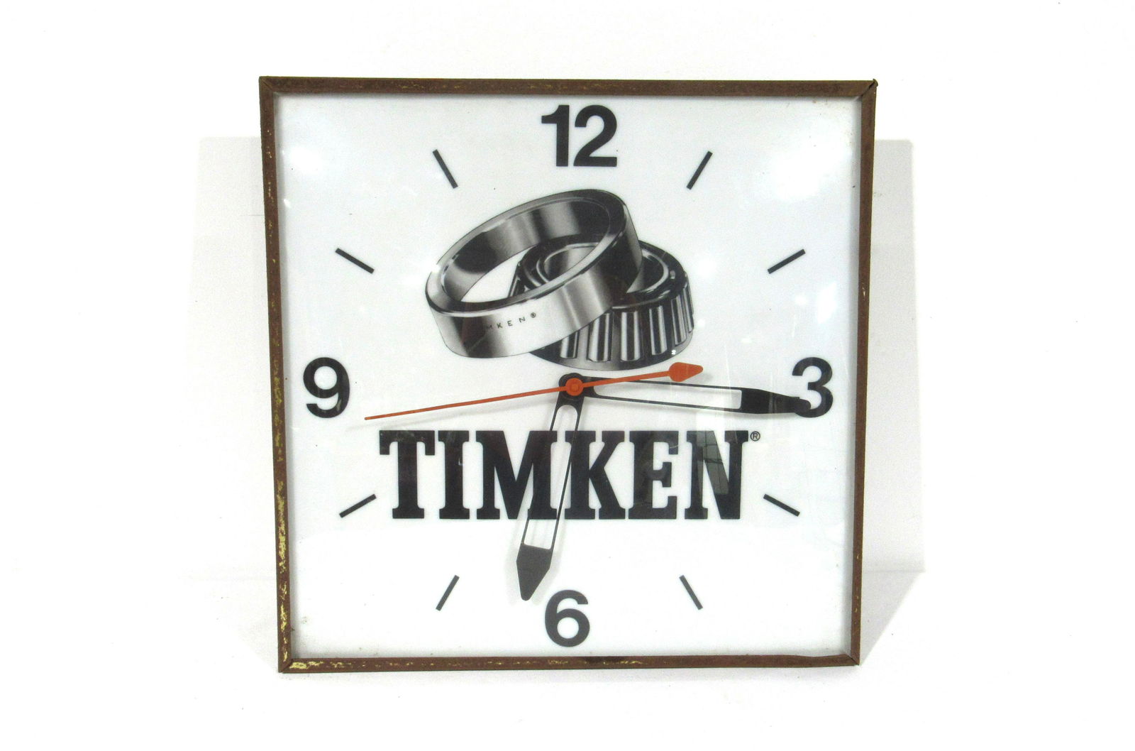 Timken Company Light Up Advertising Clock (1 of 4)