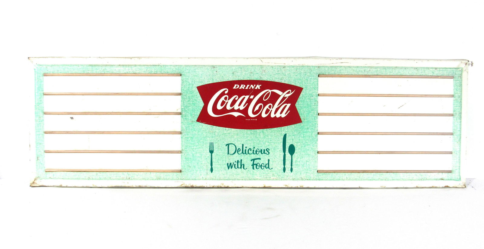 Coca Cola Fishtail Advertising Menu Board (1 of 3)