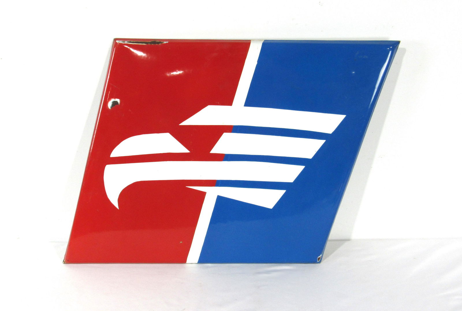 United States Eagle Porcelain Post Office Sign (1 of 2)