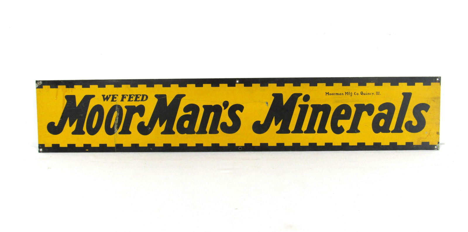 MoorMan's Minerals of Quincy, IL Advertising Sign (1 of 2)