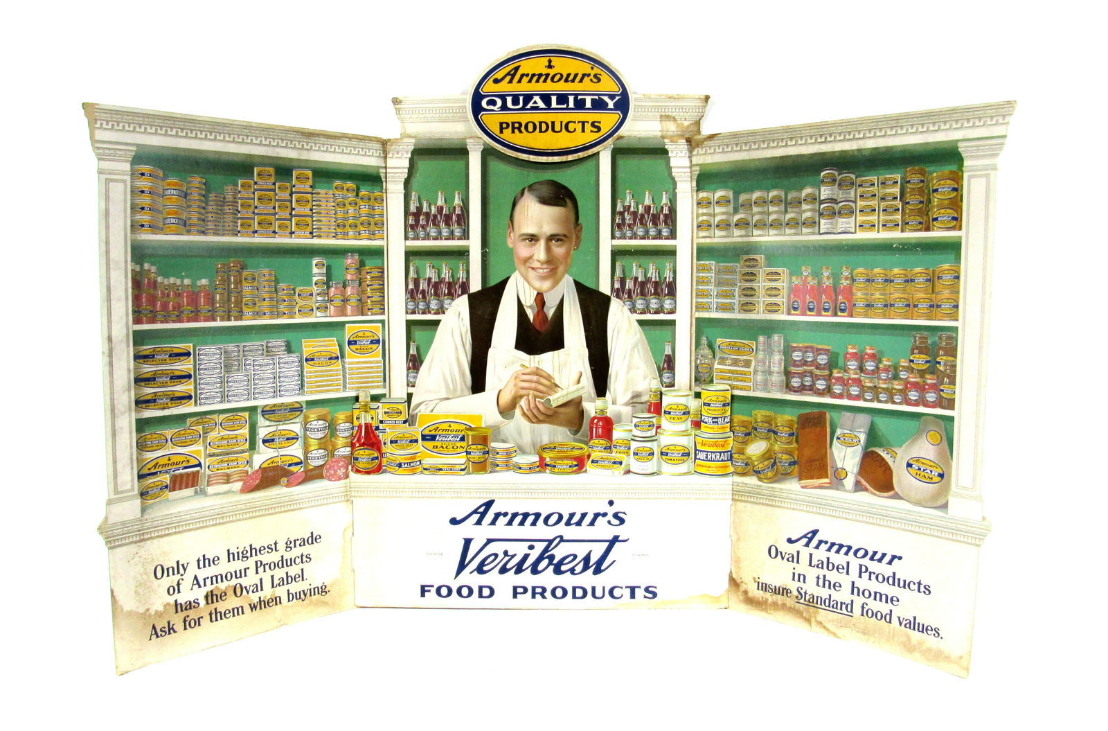 4 FT TALL Armour's Food Products Store Display (1 of 3)