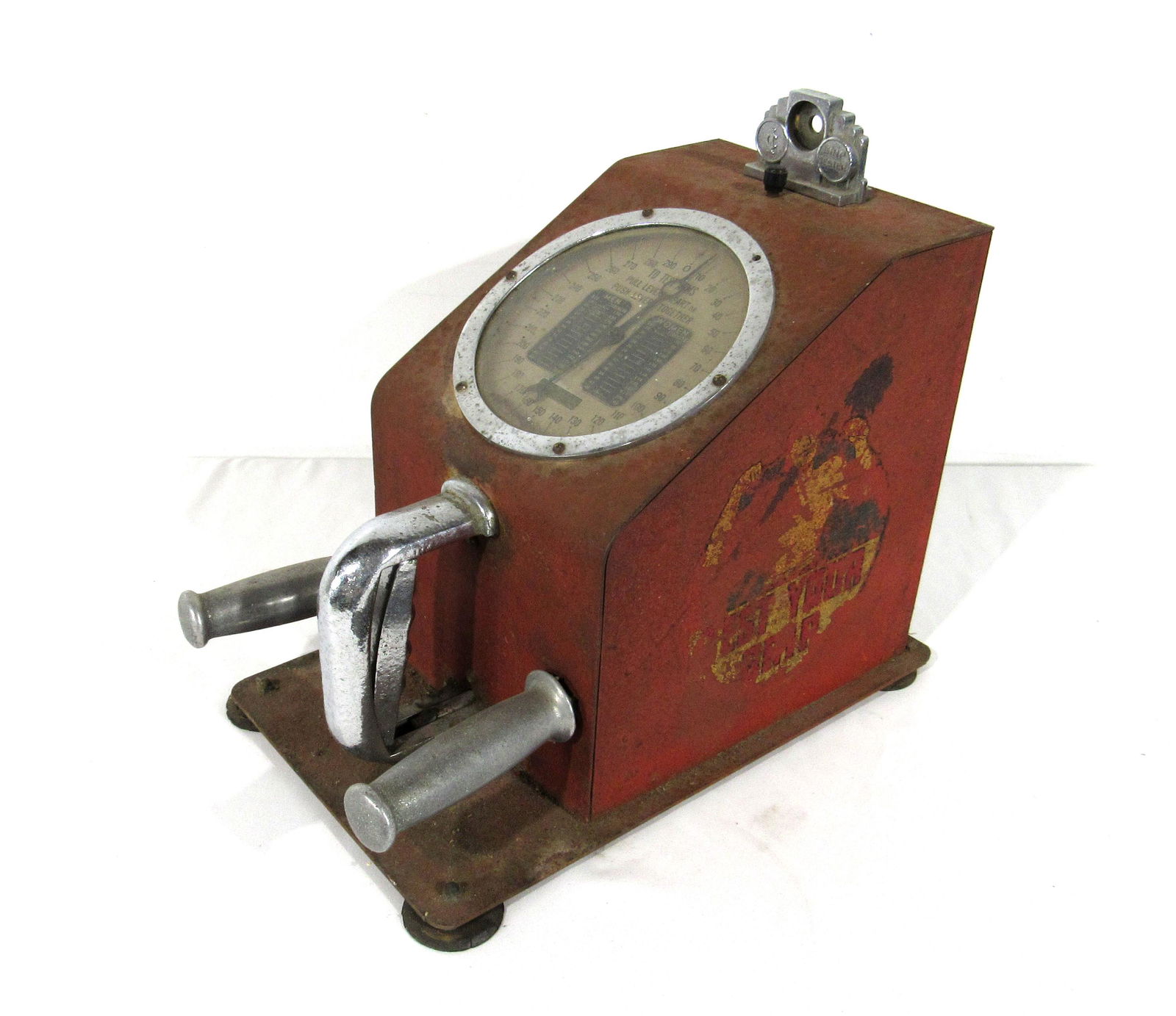 Coin Operated 1 Cent Grip Tester Machine (1 of 4)