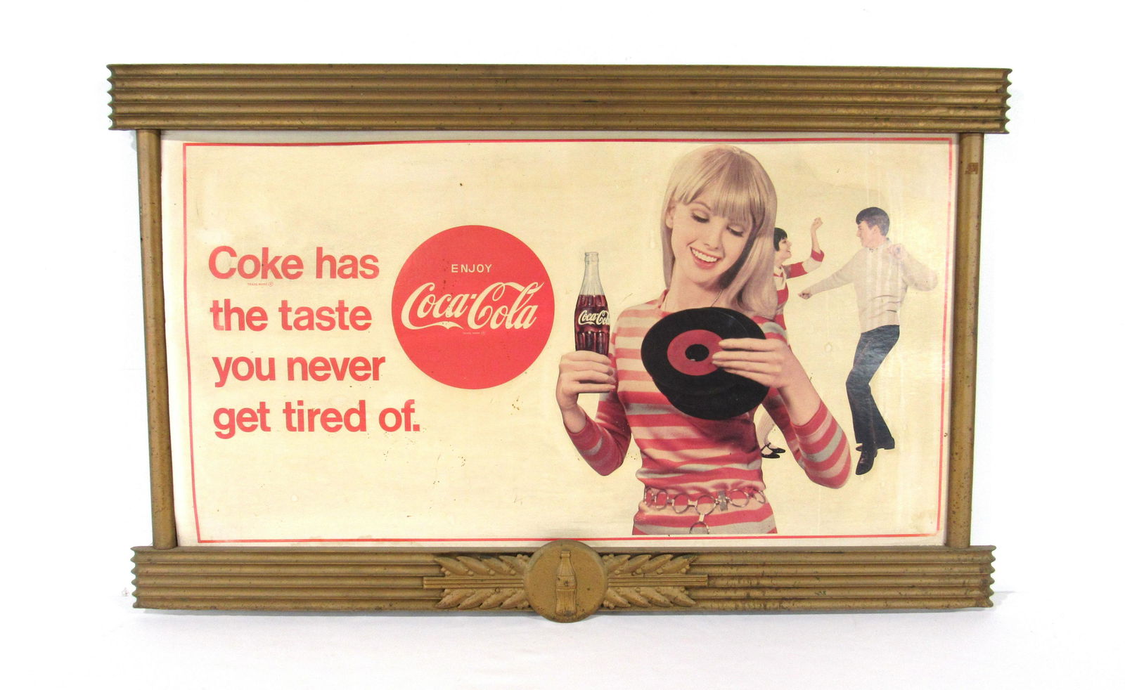 Coca Cola Double Sided Framed Poster in Kay Frame (1 of 4)
