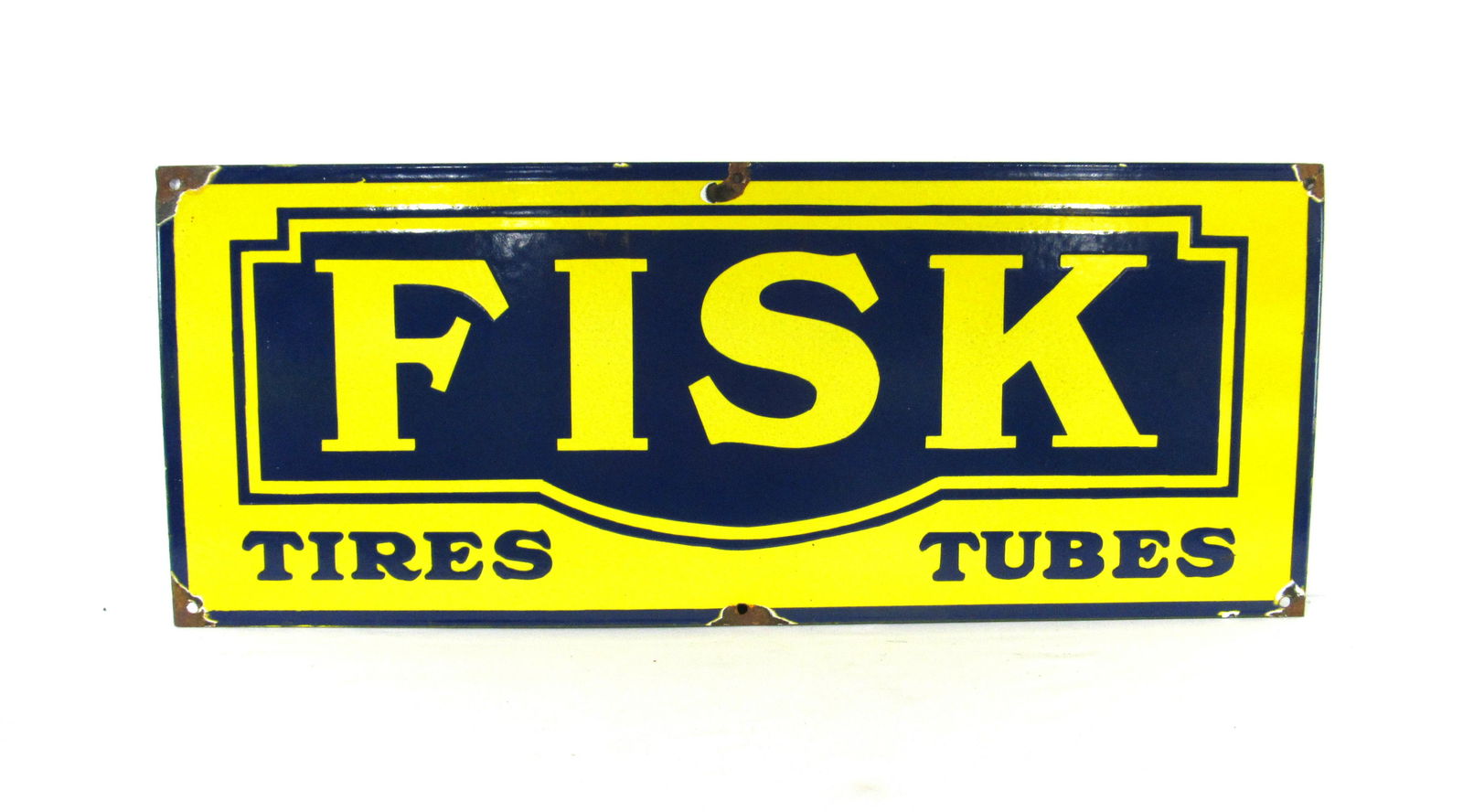 FISK Tires Porcelain Advertising Sign (1 of 2)
