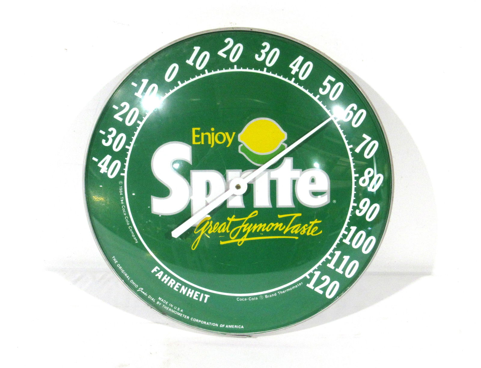 Sprite Glass Face Thermometer (1 of 2)