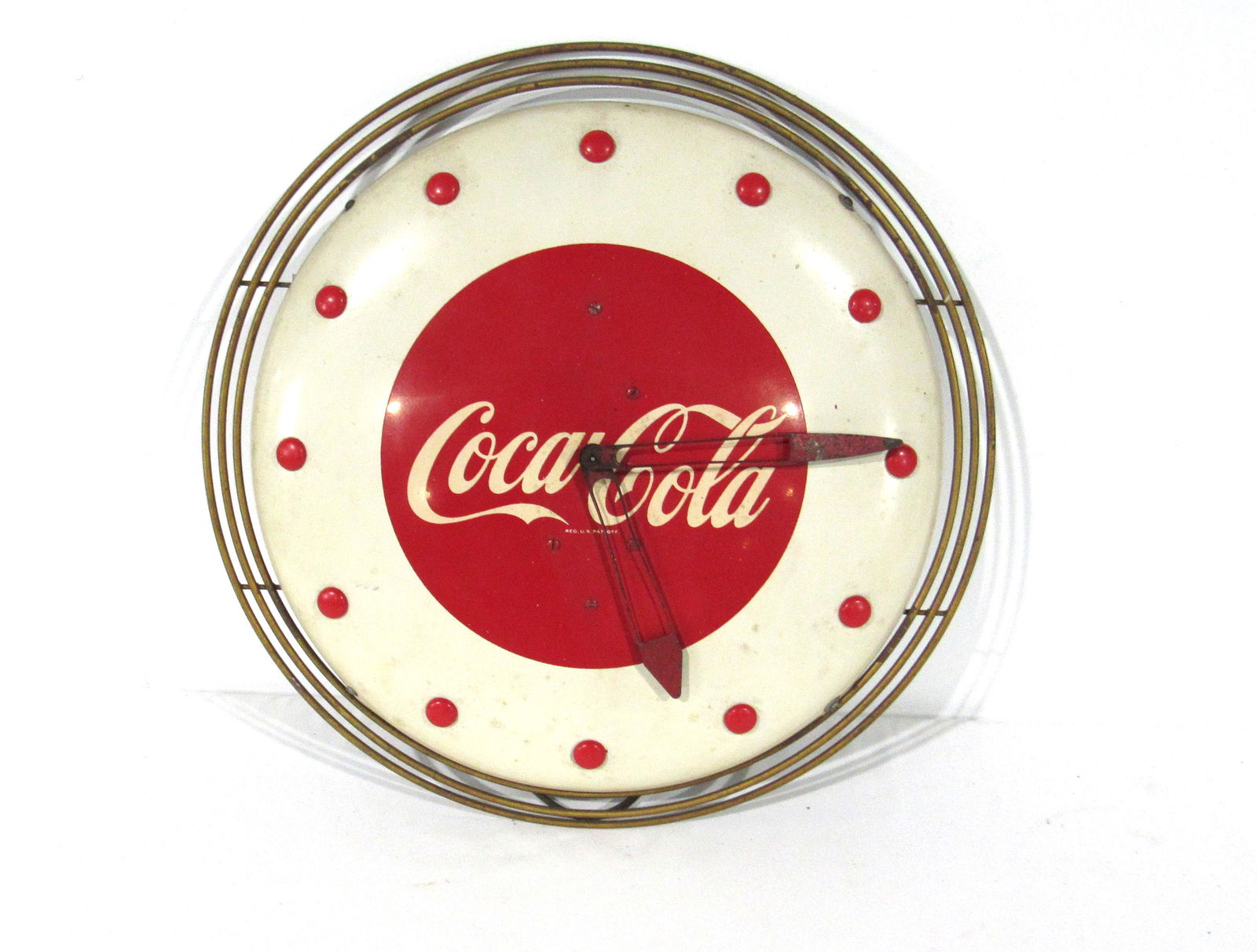 Coca Cola Button Clock (1 of 2)