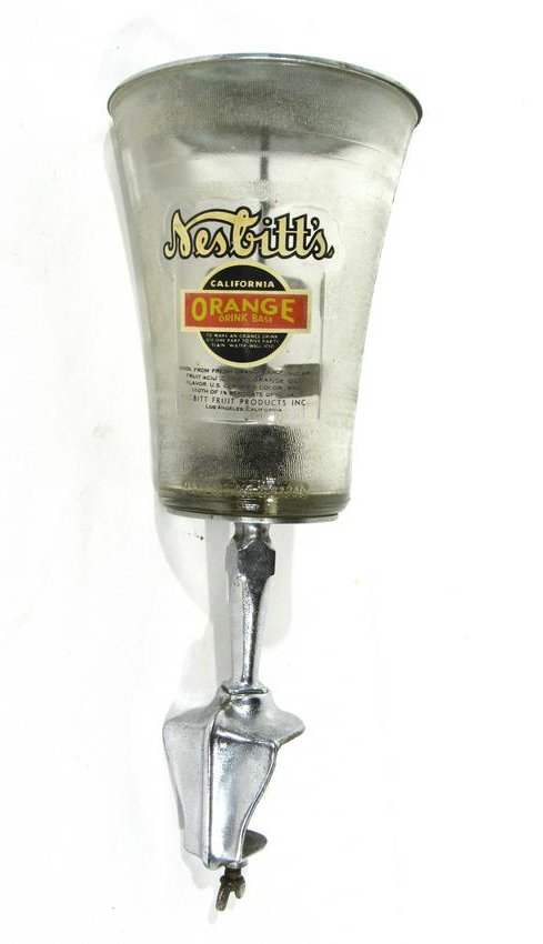 Nesbitt's Glass Table Drink Dispenser (1 of 7)