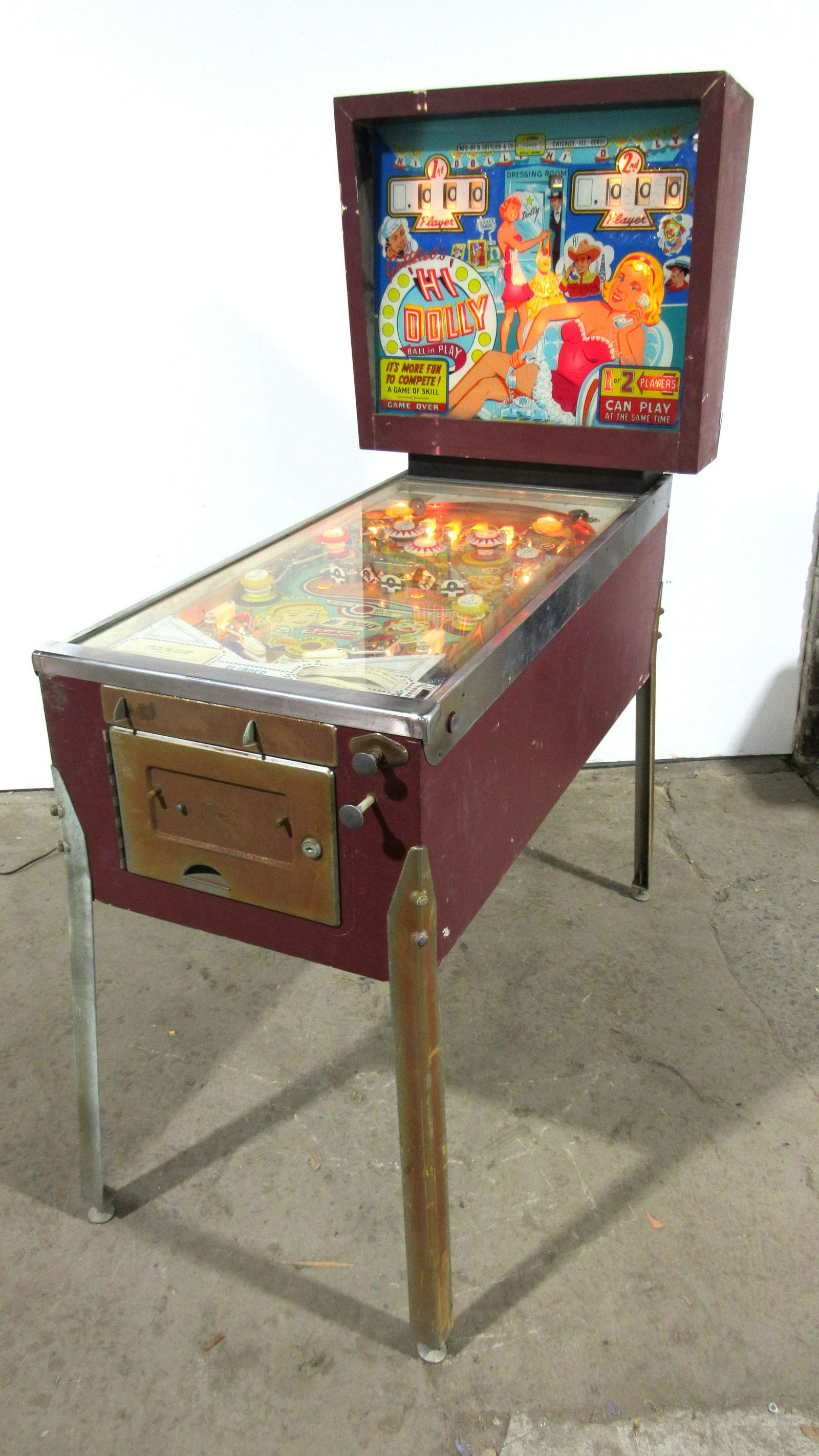 Gottlieb Hi Dolly Pinball Machine (1 of 6)