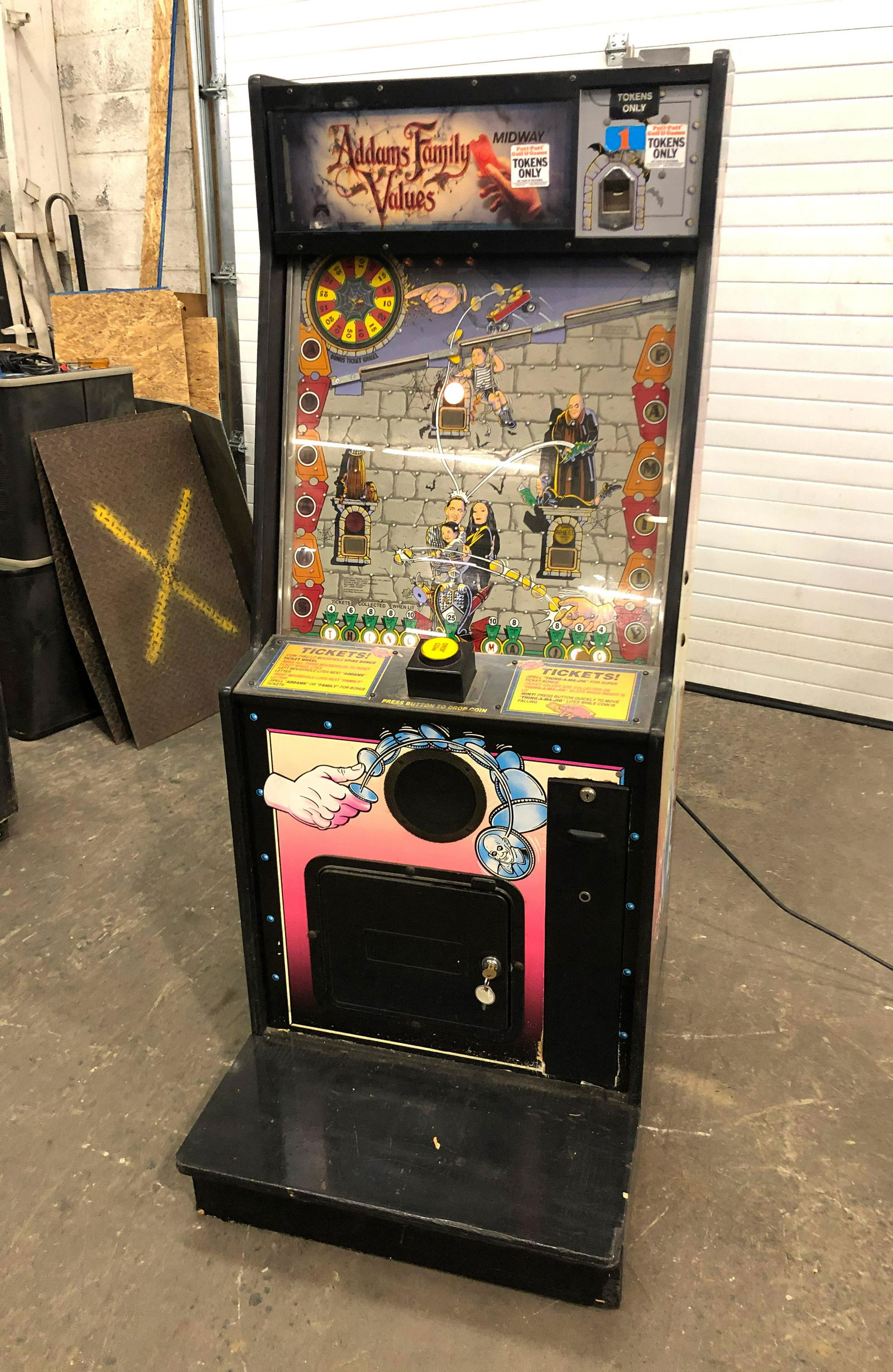 Midway Adams Family Values Ticket Redemption Game (1 of 2)