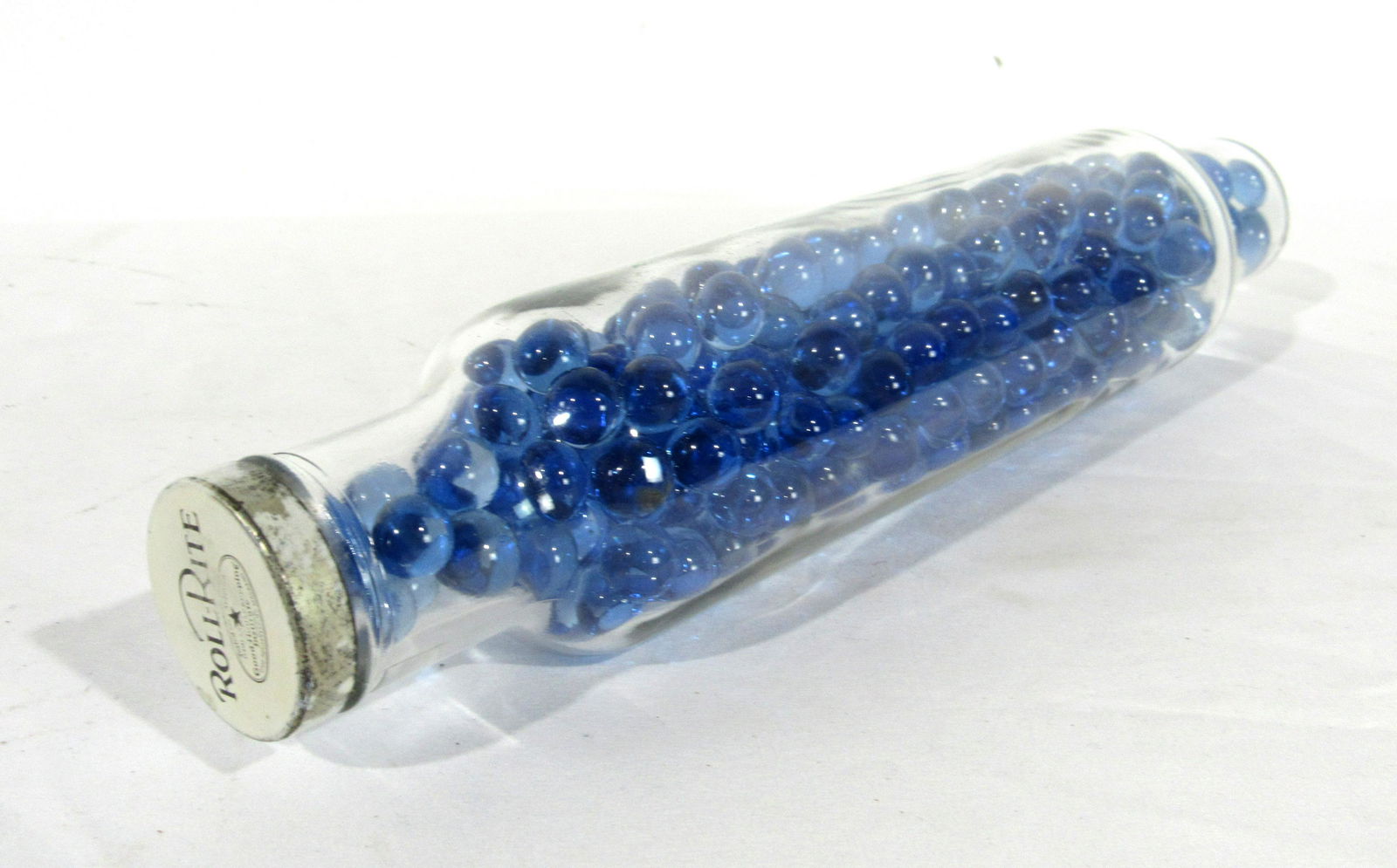 Glass Rolling Pin with Marbles (1 of 2)