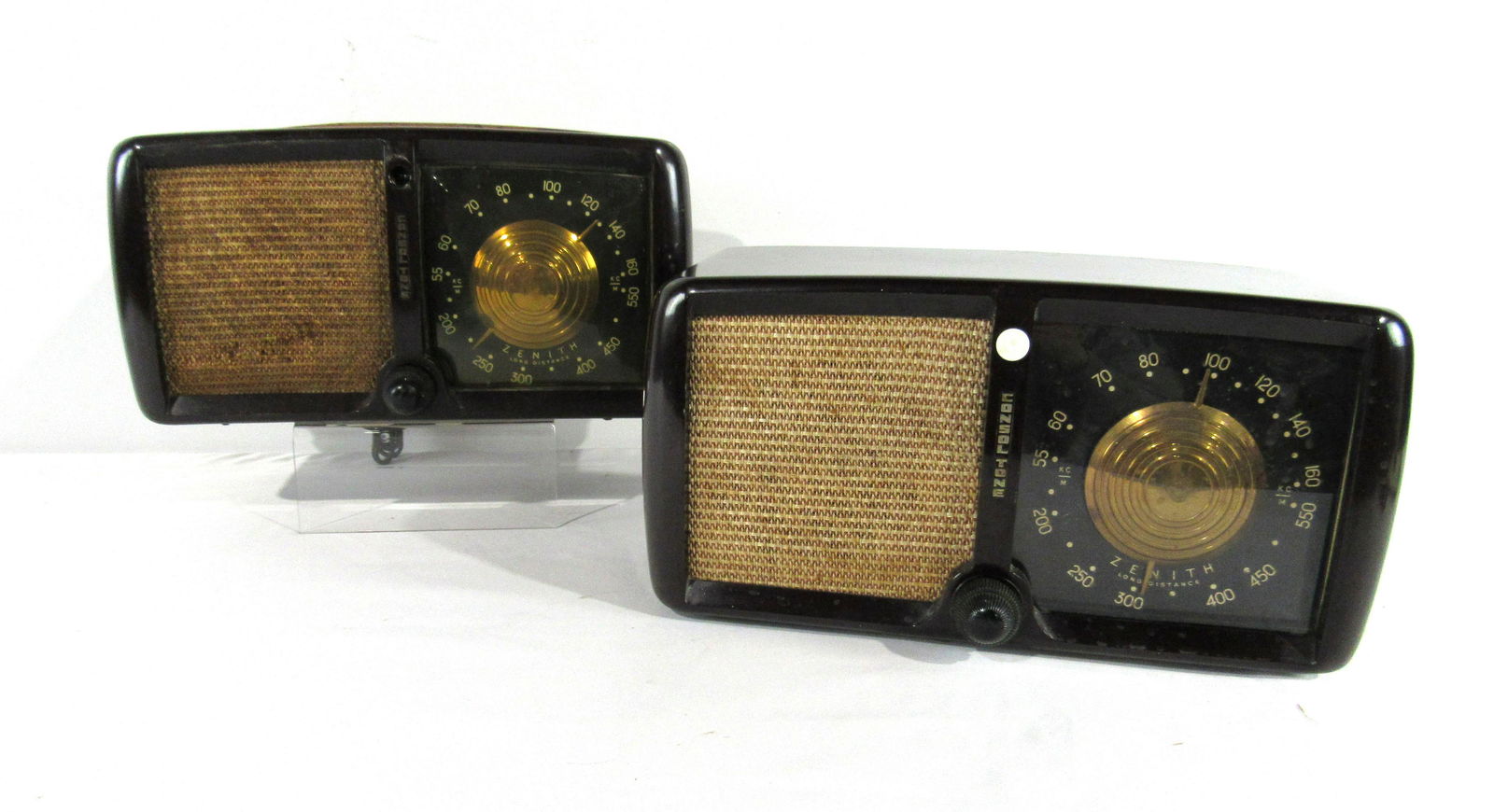 Pair of Zenith Consoletone Long Distance Radios (1 of 3)