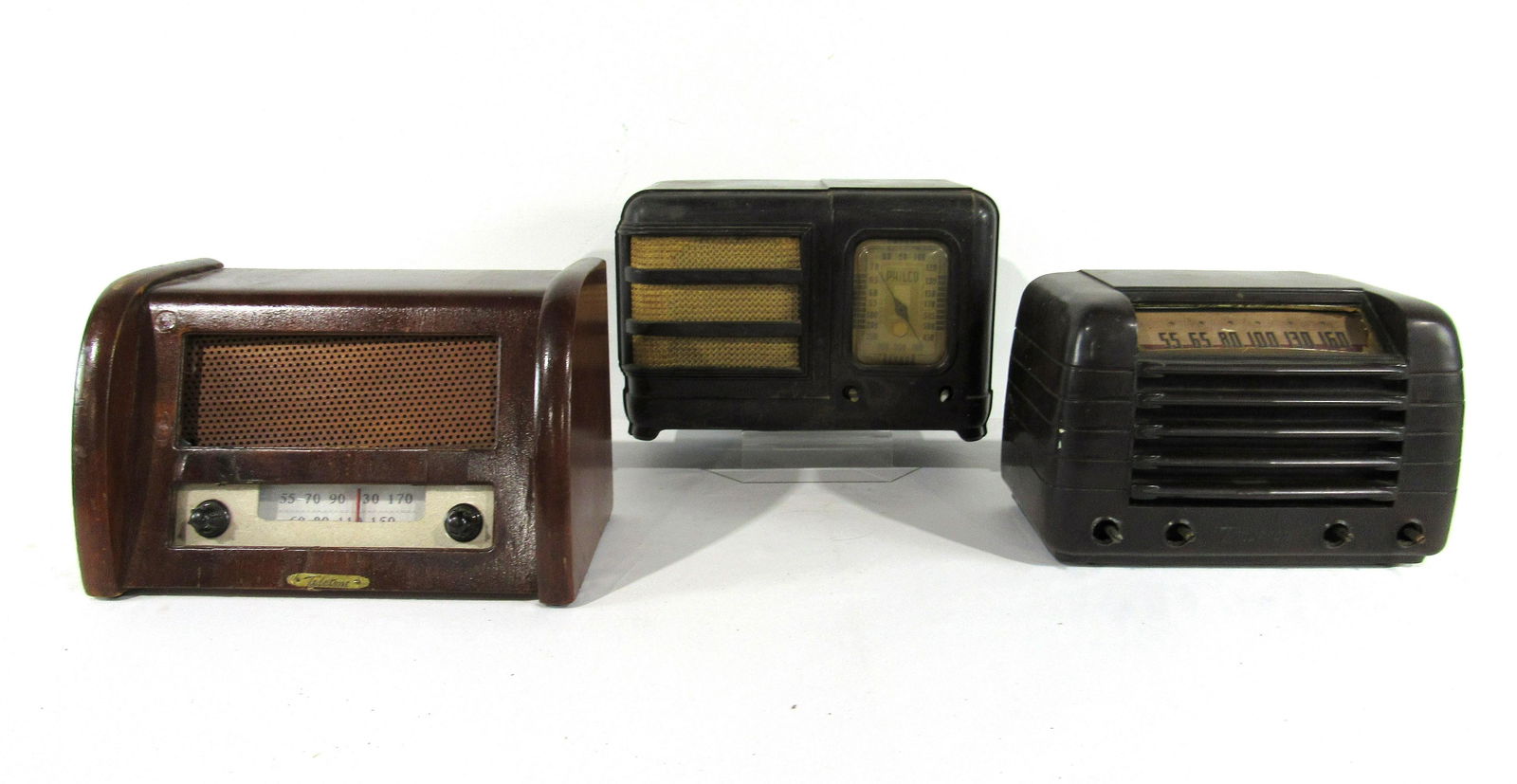 Three Vintage Radios Including 1946 Tele-Tone Radio (1 of 2)