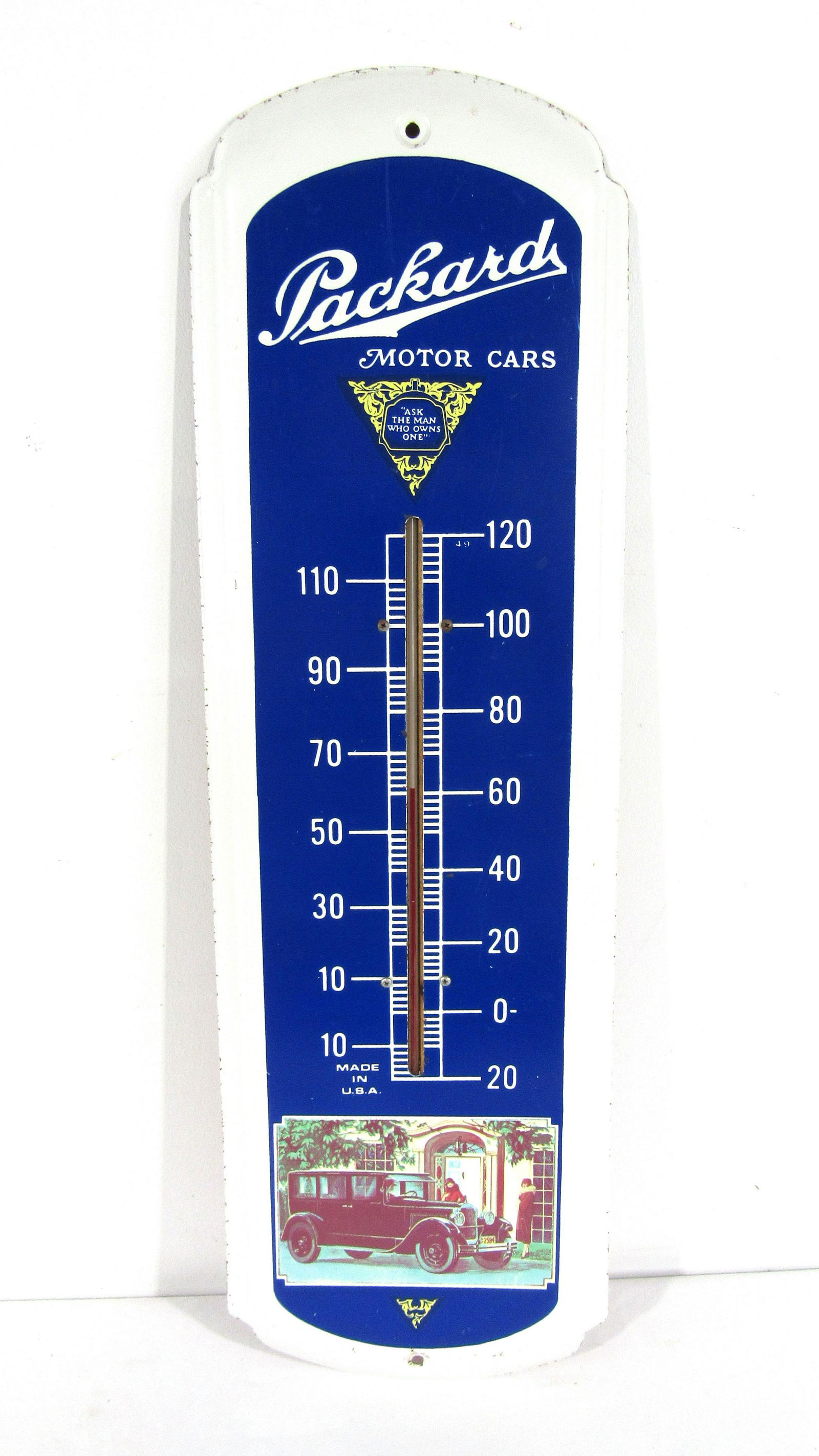 Packard Motor Cars Advertising Thermometer (1 of 2)
