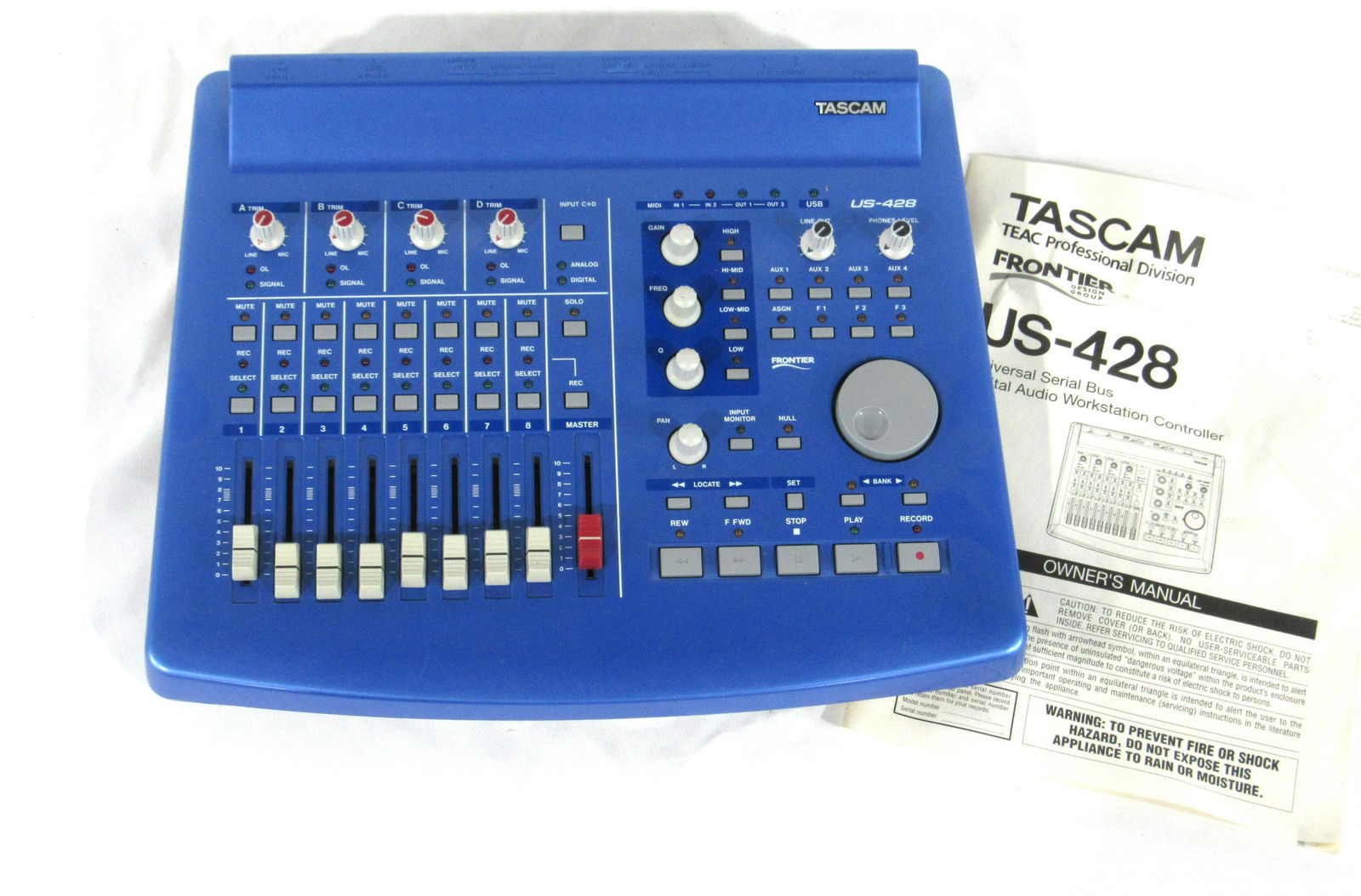 Tascam US-428 Digital Audio Workstation Controller (1 of 2)