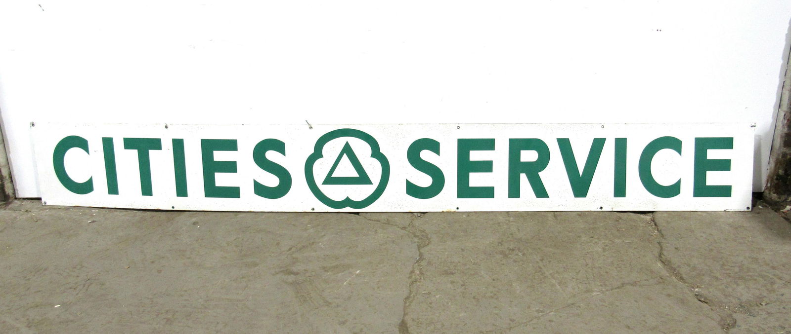 8 FT LONG Cities Service Porcelain Sign (1 of 3)