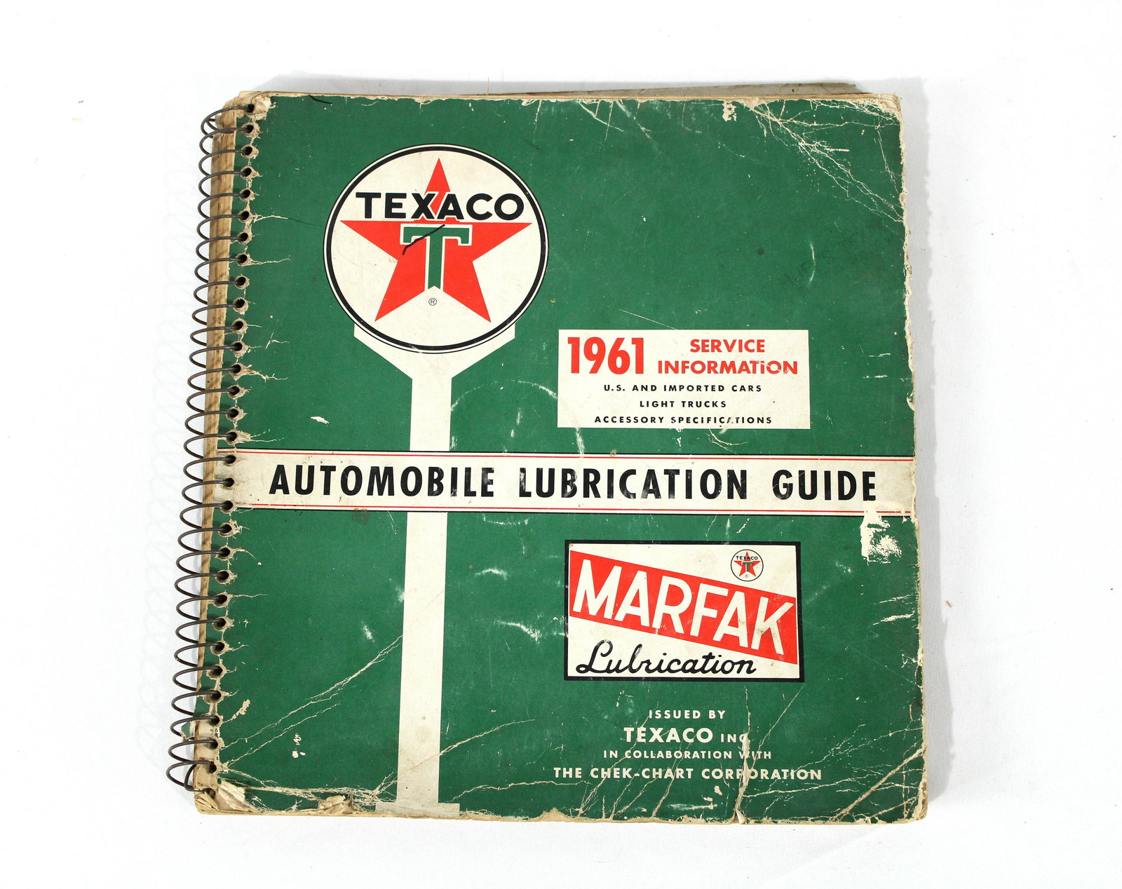 1961 Texaco Automobile Lubrication Guide (1 of 4)