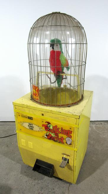 Talking Parrot Coin Operated Prize Arcade Game (1 of 2)
