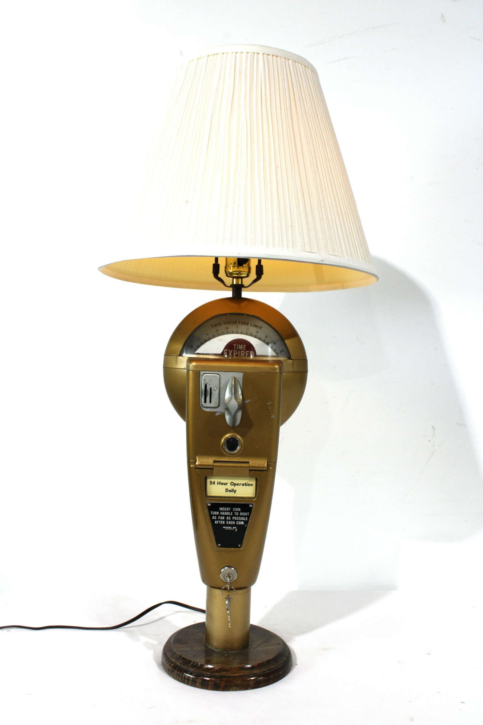 Vintage Parking Meter Lamp (1 of 2)