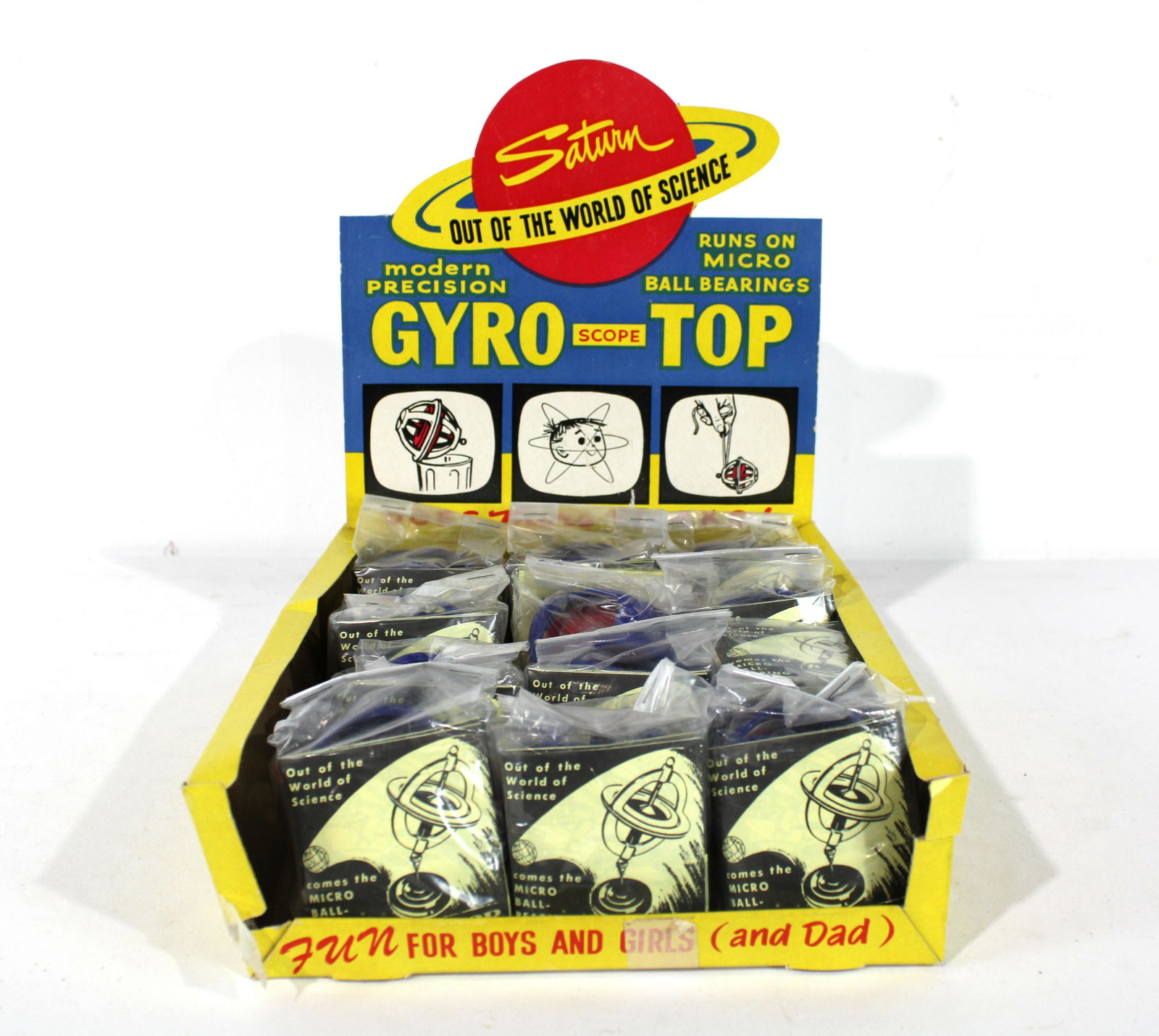 Saturn Gyroscope Top Toy Store Display with Toys (1 of 4)