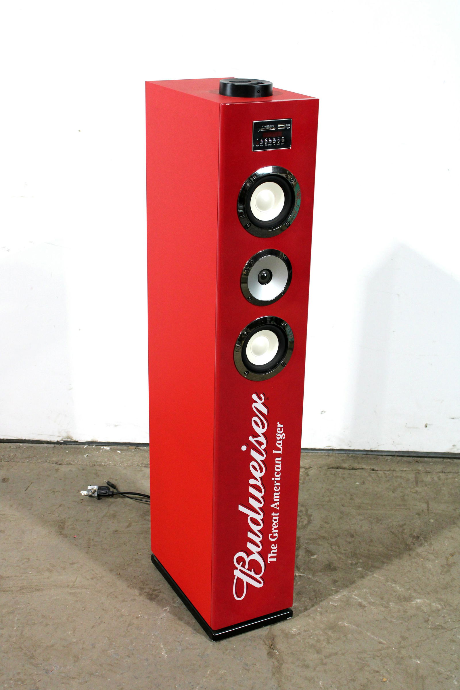 Budweiser Themed Tower Speaker