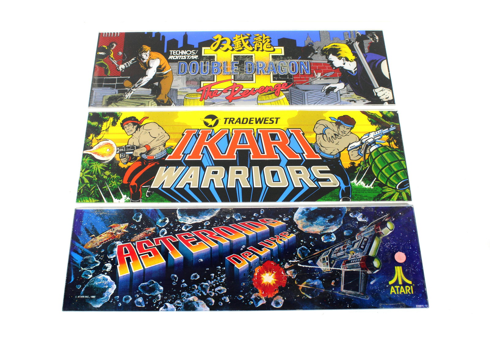 Arcade Headers Including Atari Asteroids Deluxe (1 of 1)