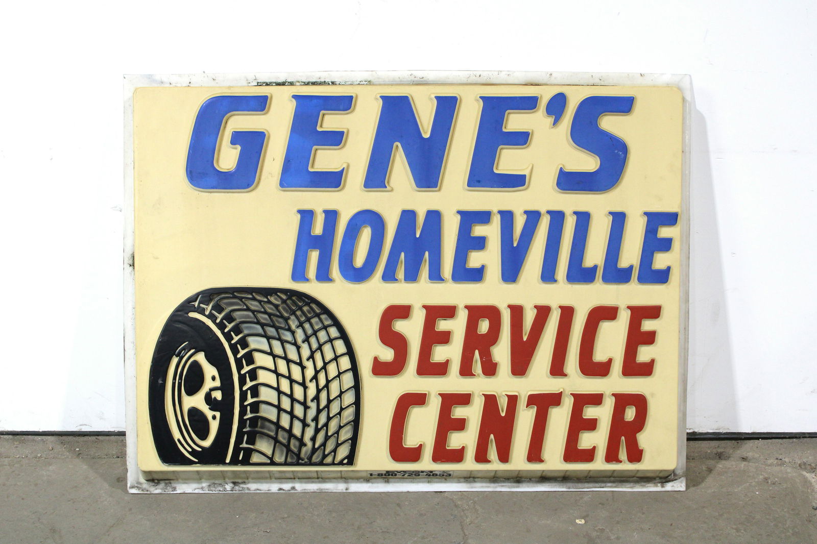 Gene's Homeville Auto Service Center Sign (1 of 2)
