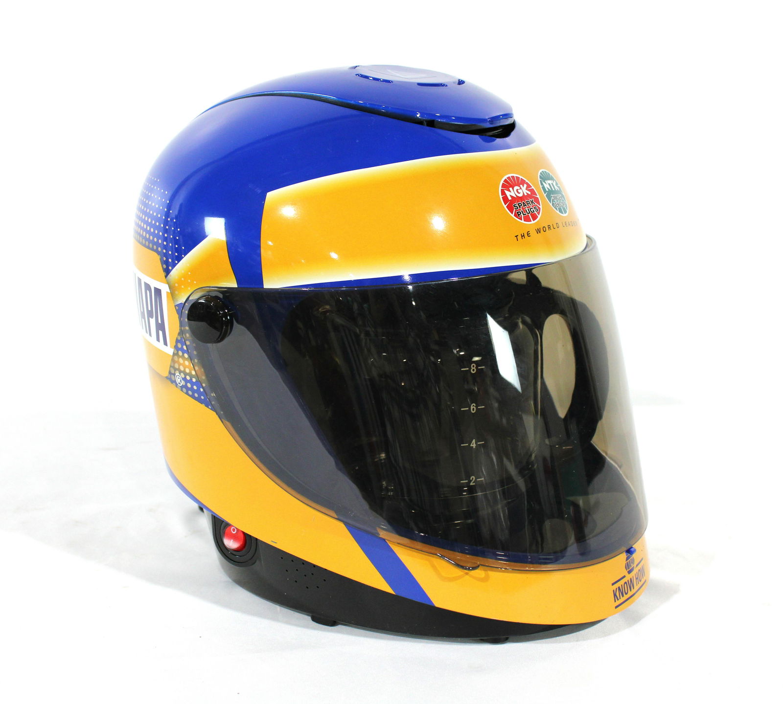 Napa Race Car Helmet Coffee Maker: Napa Race Car Helmet Coffee Maker. Unused. In-house shipping available. Dimensions: 12 x 12 x 12