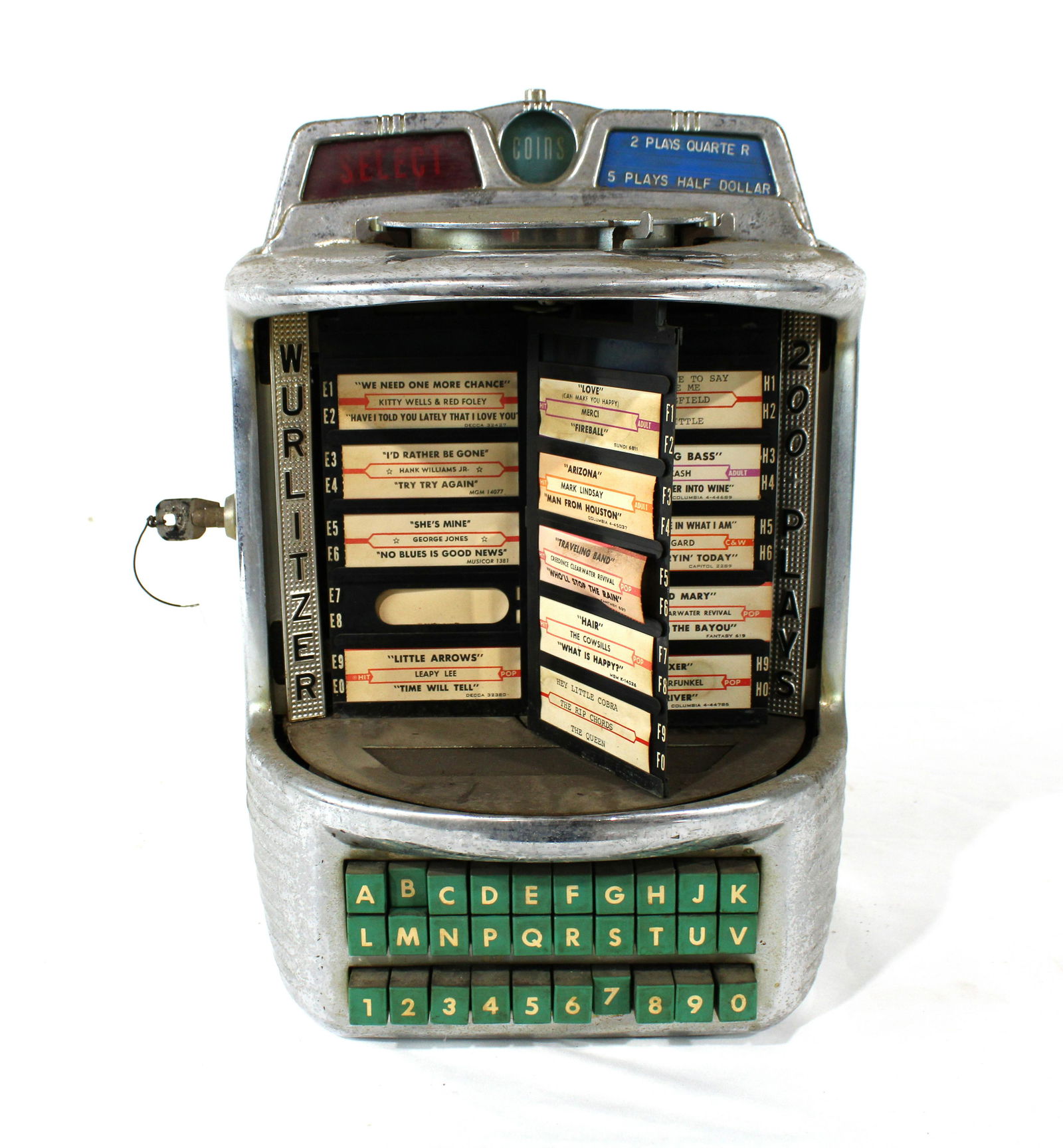 Wurlitzer 200 Select Coin Operated Wallbox (1 of 3)