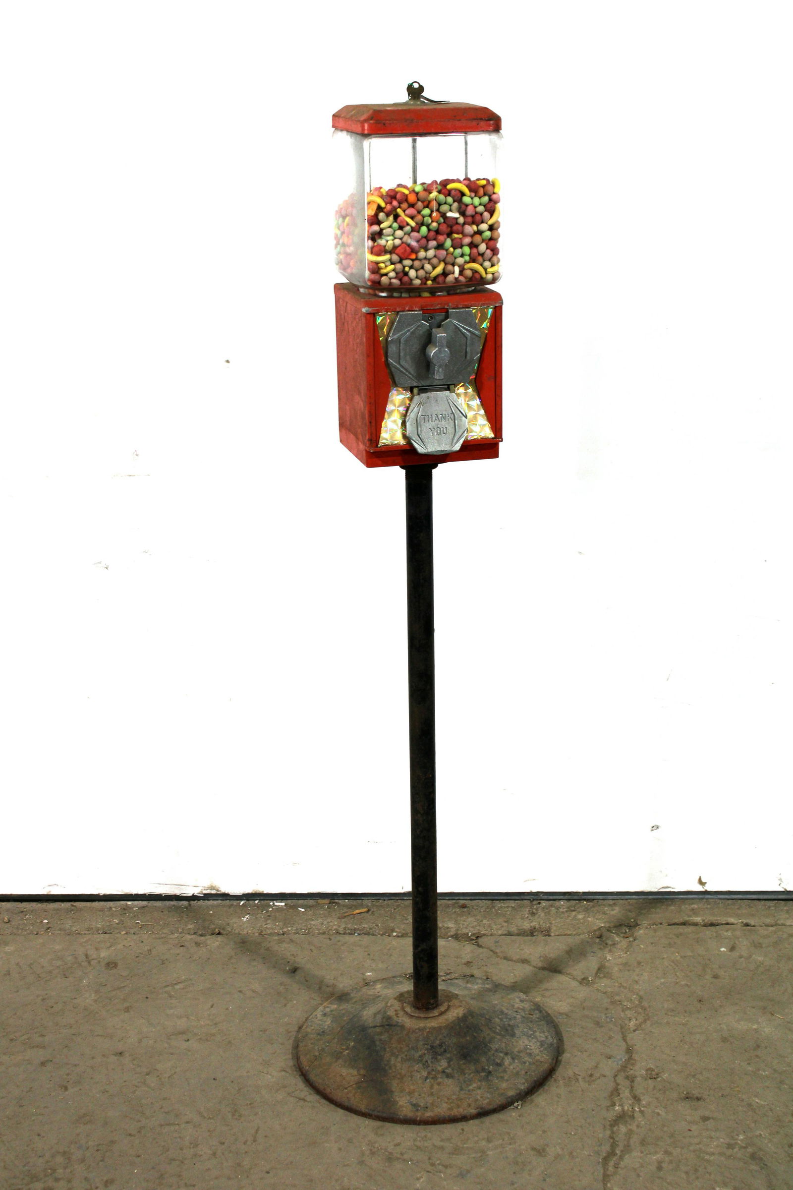 Northwestern Glass Gumball on Stand (1 of 2)