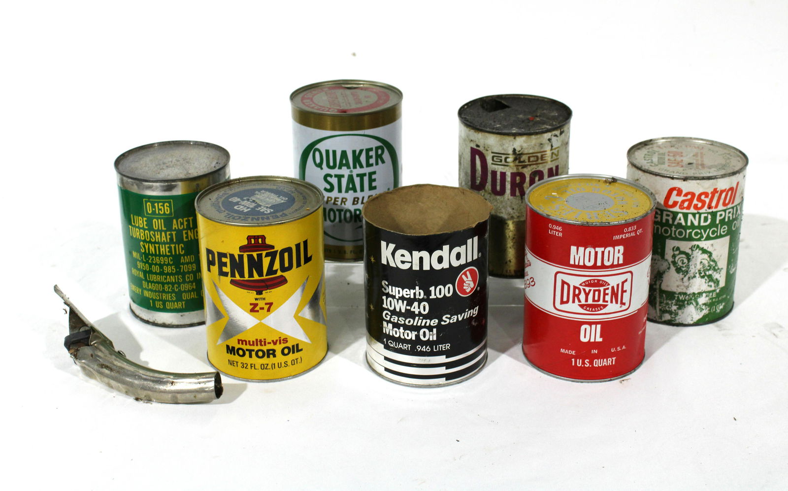 Oil Cans Including Quaker State and Pennzoil (1 of 1)