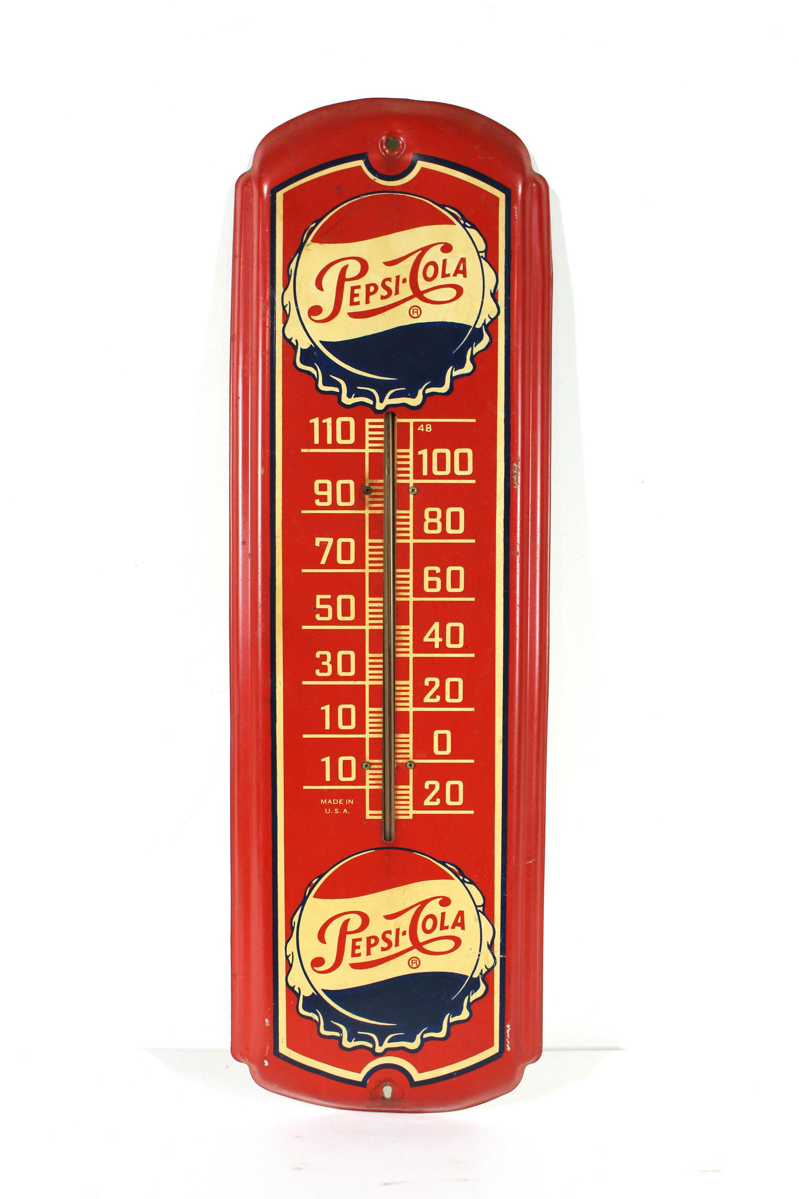 Pepsi Advertising Thermometer (1 of 2)