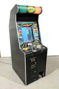 Atari APB Arcade Game with LCD Monitor: Atari APB Arcade Game with LCD Monitor, working. This item requires third party shipping or pickup arrangements to be made. Dimensions: 72 x 26 x 39