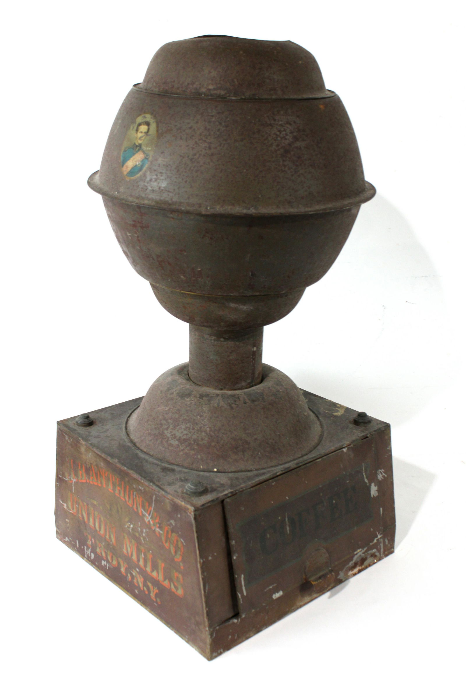 Antique Coffee Bean Holder, Union Mills, Troy, NY (1 of 5)