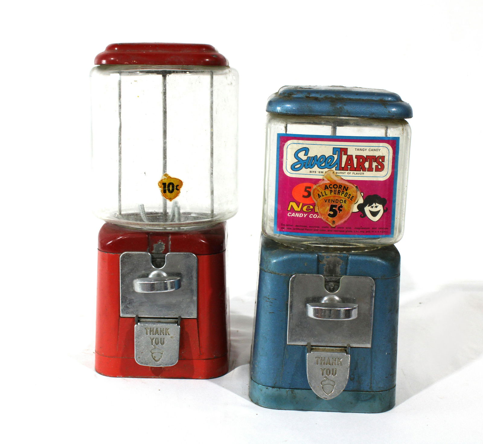 Acorn Glass Globe Gumball Machines (1 of 2)