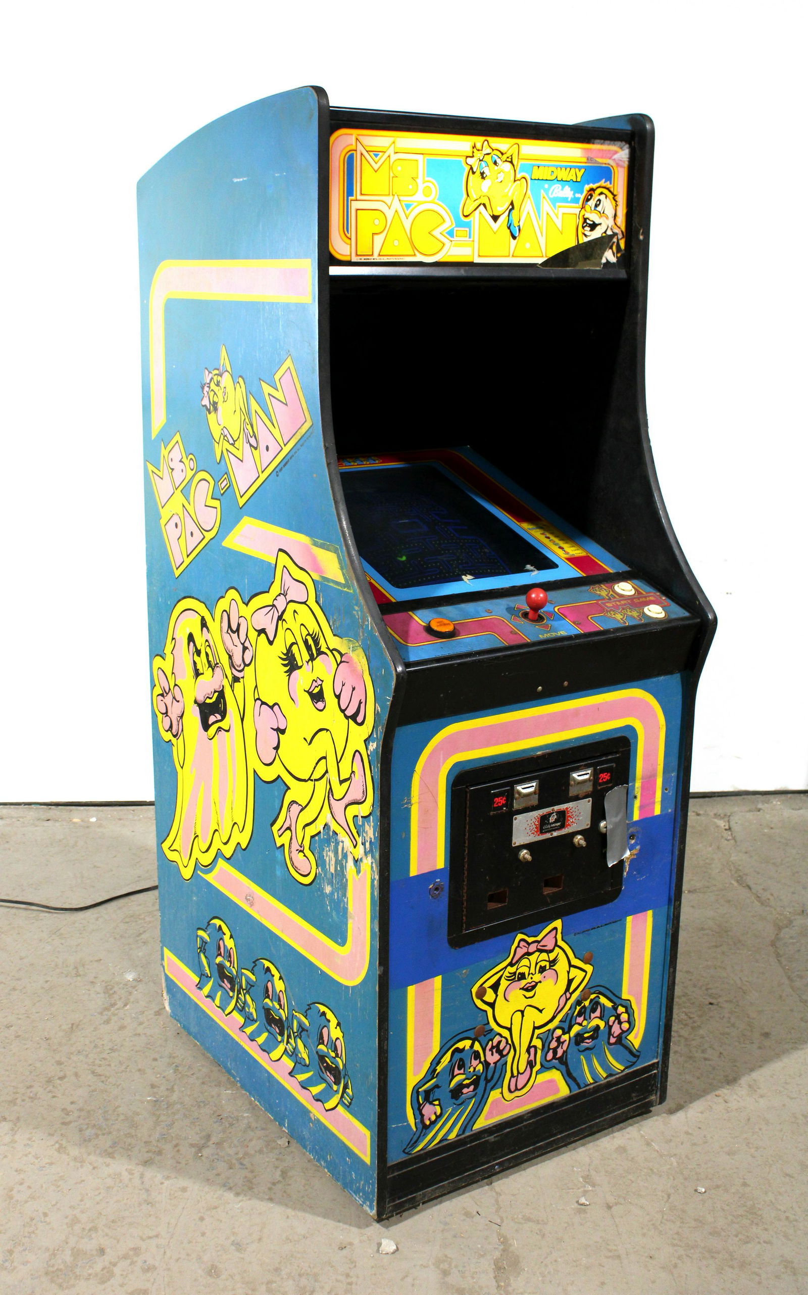 Bally Pac-Man in Ms. Pac Cabinet (1 of 5)