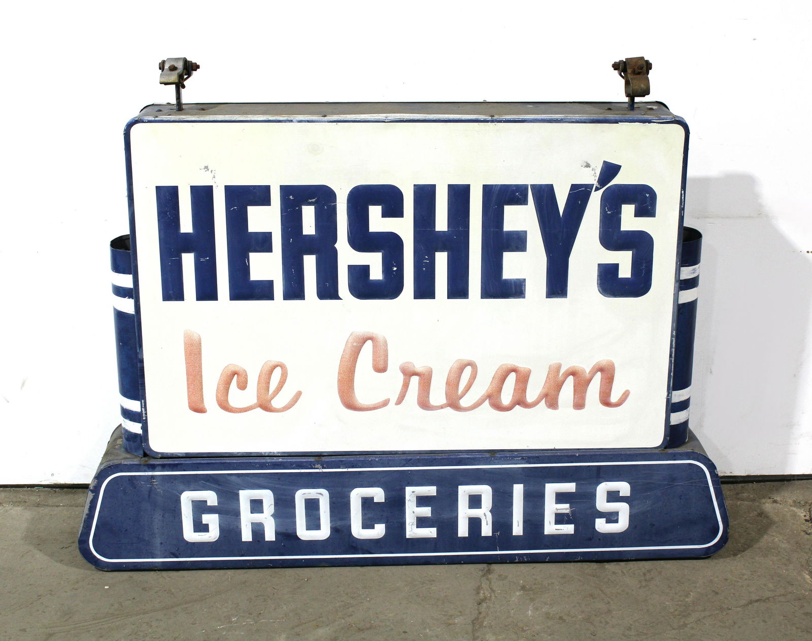 Hershey Ice Cream Double Sided Embossed Sign (1 of 4)