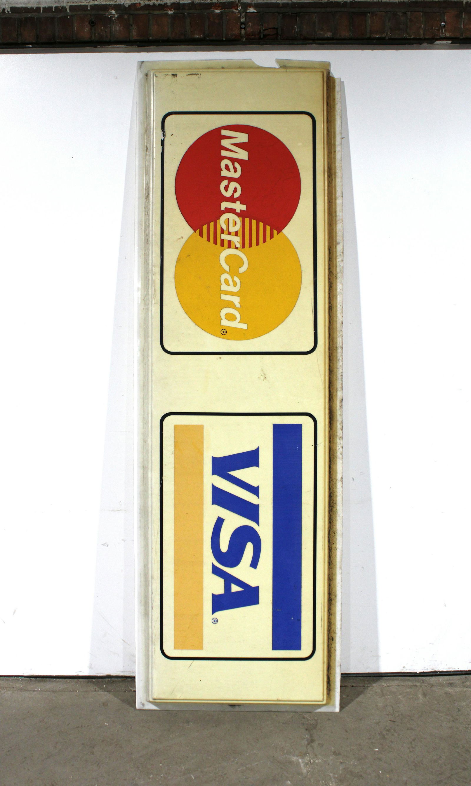 8 FT Mastercard / Visa Store Sign (1 of 3)