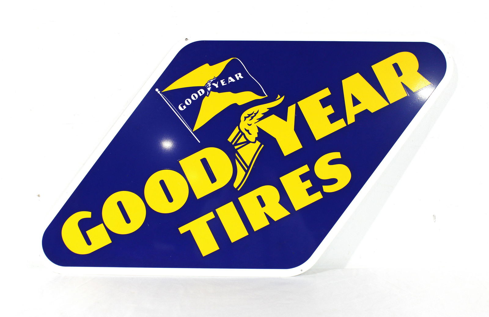 Goodyear Tires Diamond Advertising Sign (1 of 2)