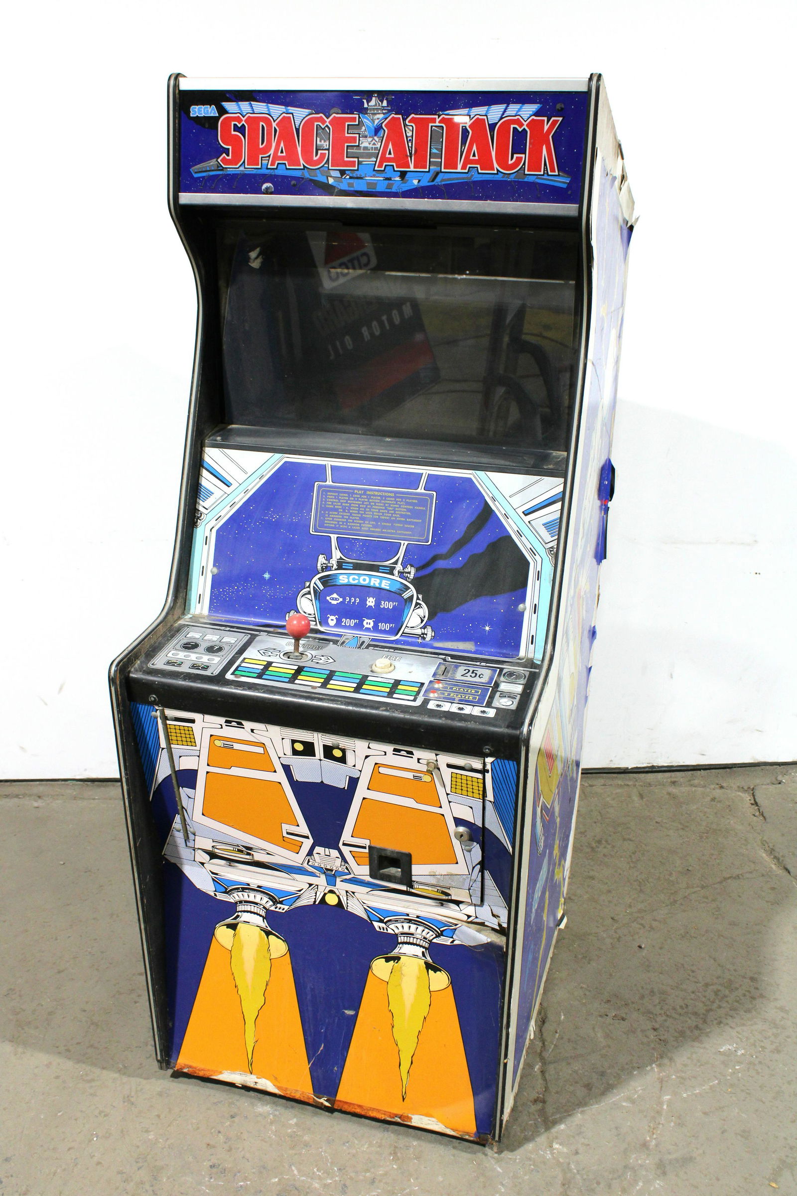 Sega Space Attack Project Arcade Game (1 of 6)