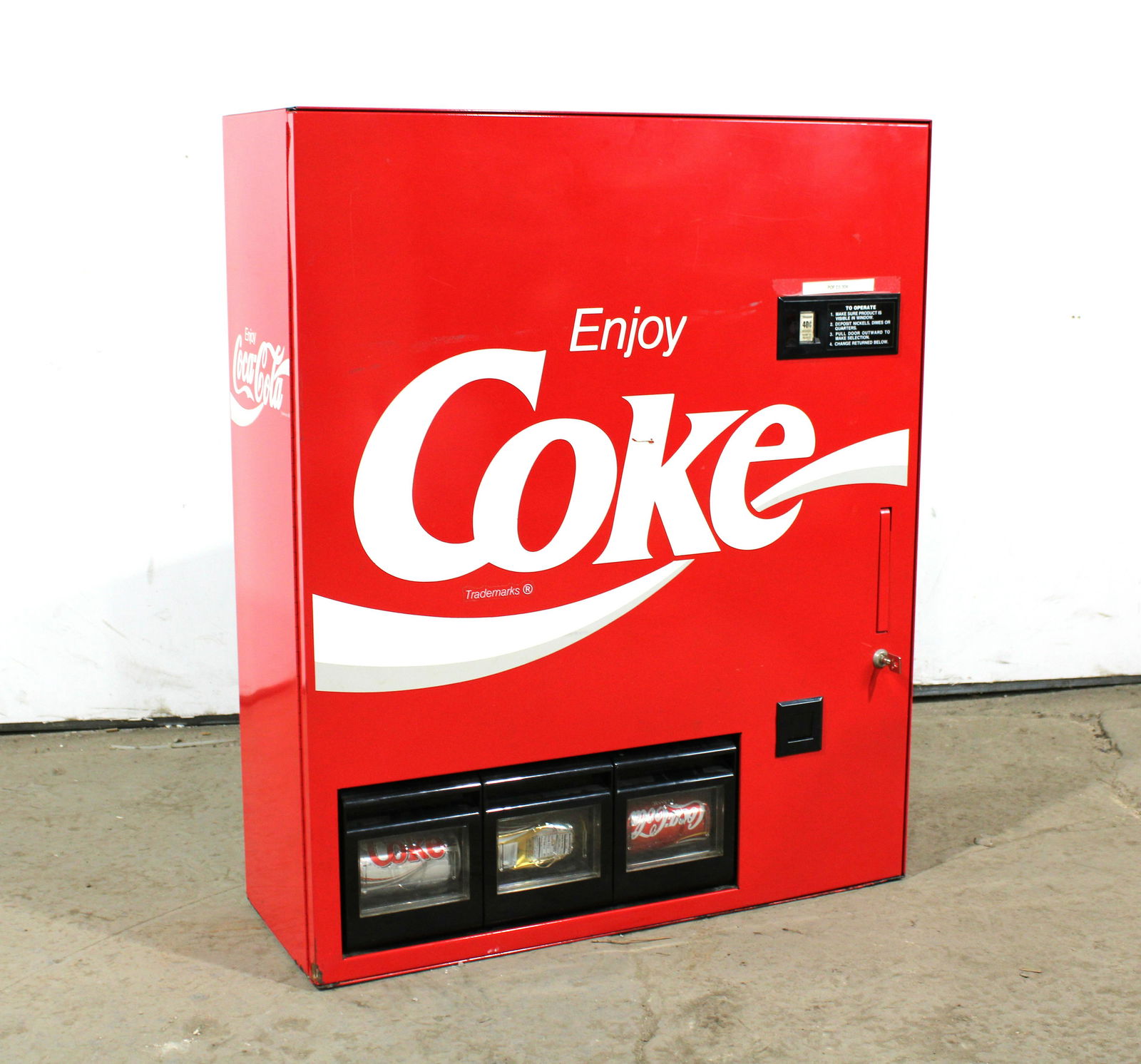 Coke Wallmount Vending Machine (1 of 3)