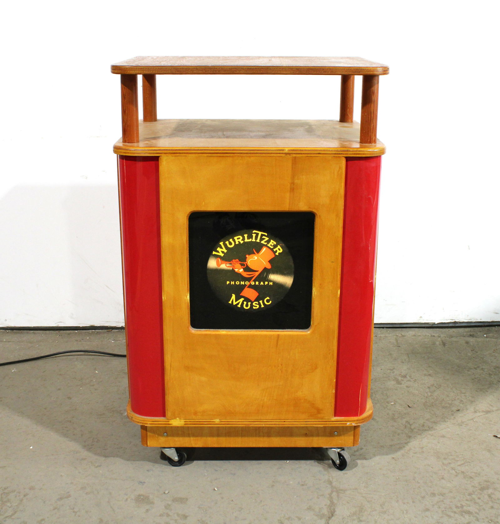 Lighted Cabinet Themed for Wurlitzer Jukebox (1 of 6)