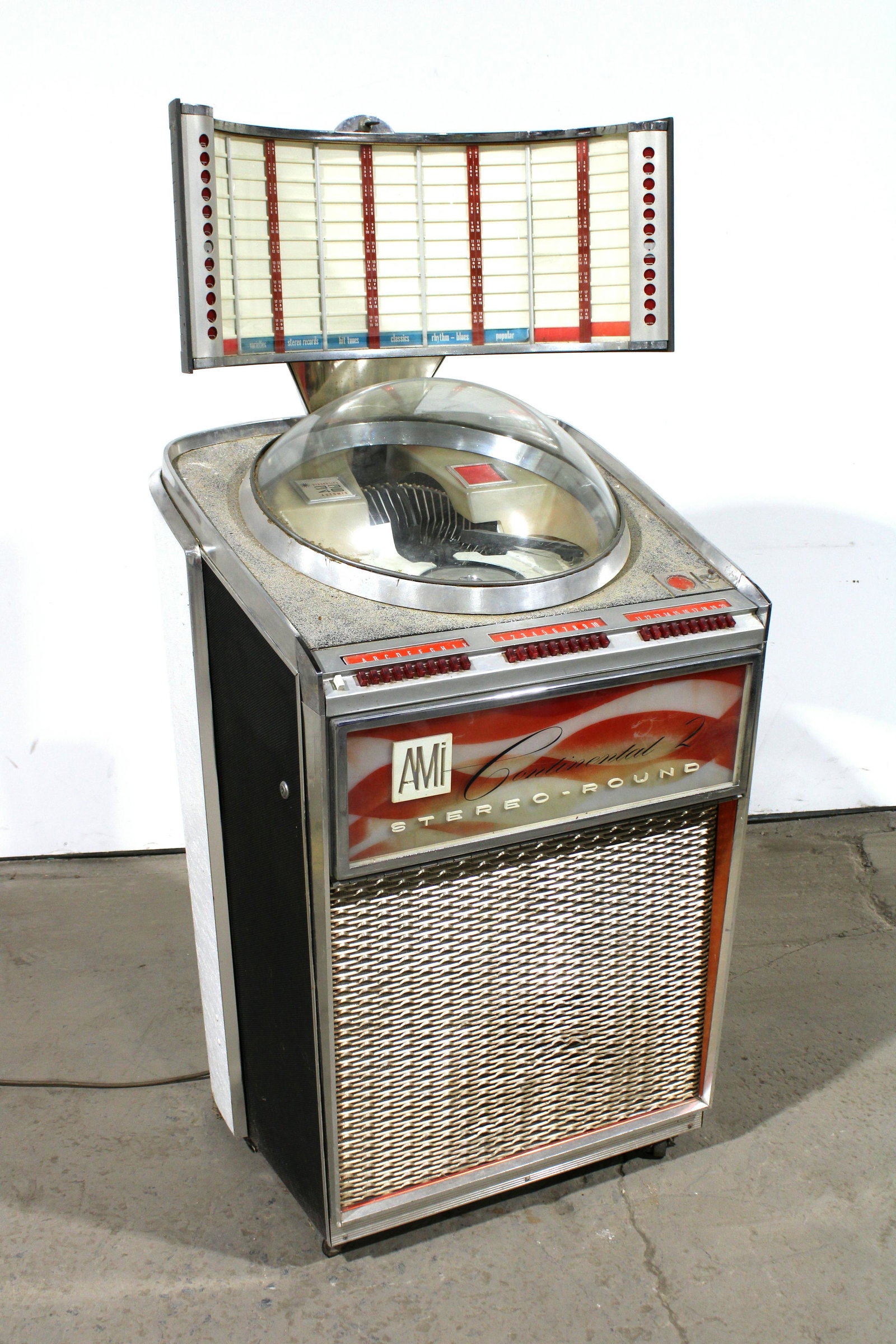 AMI Continental 200 Coin Operated Jukebox (1 of 9)