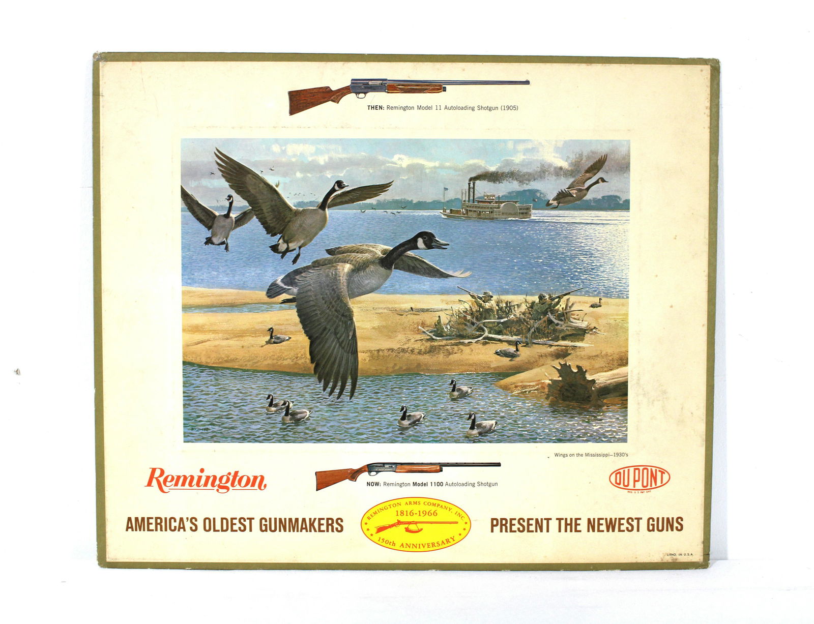 Remington Model 700 Easel Back Advertisement (1 of 2)