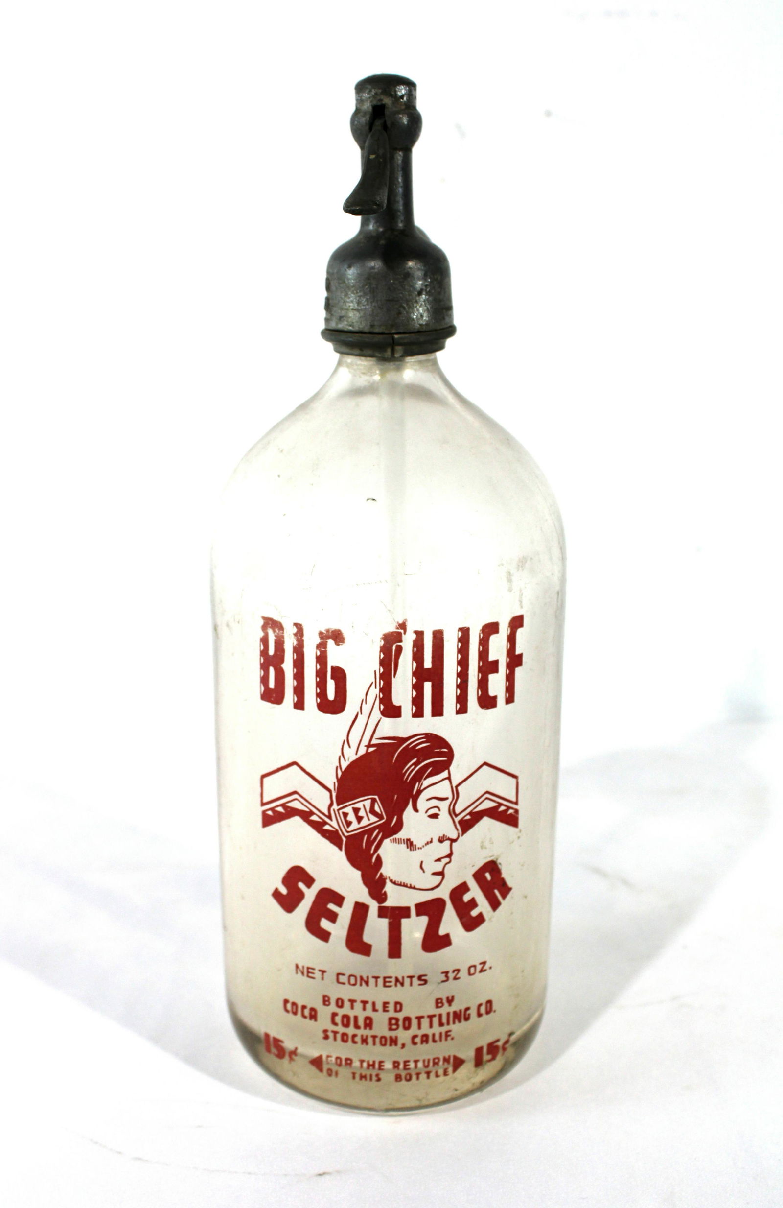 Big Chief Seltzer by Coca Cola Bottling Co. (1 of 2)