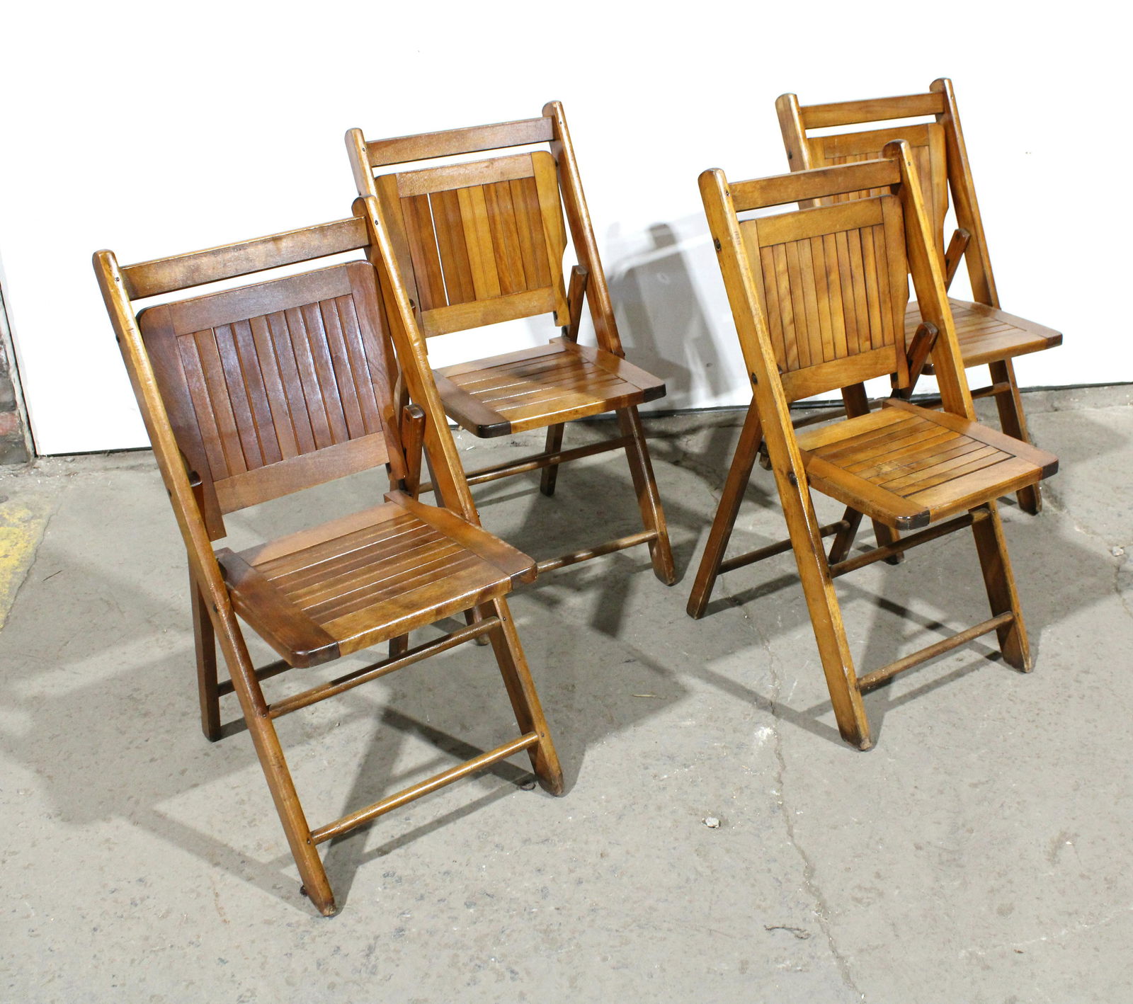 Paris Mfg. Wooden Folding Chairs (1 of 3)