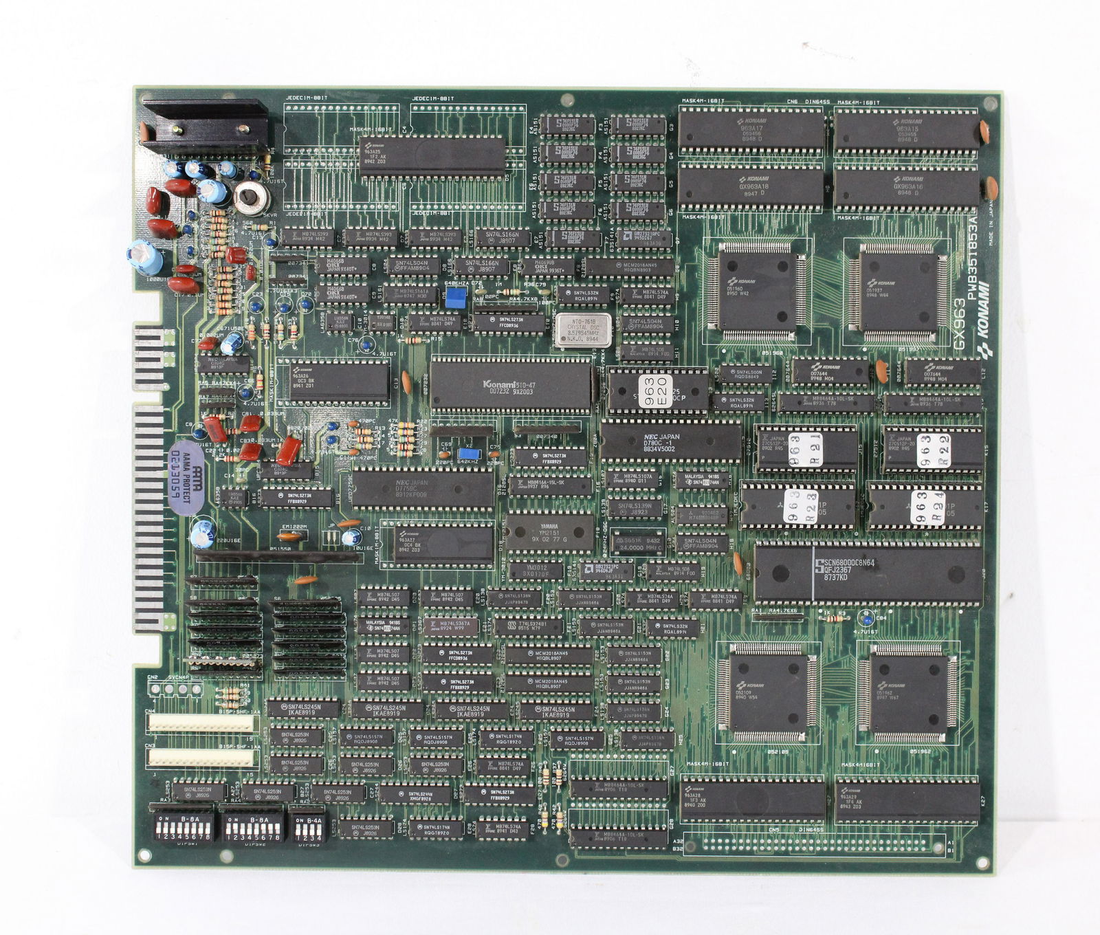 Teenage Mutant Ninja Turtles Konami Arcade Game Board (1 of 2)