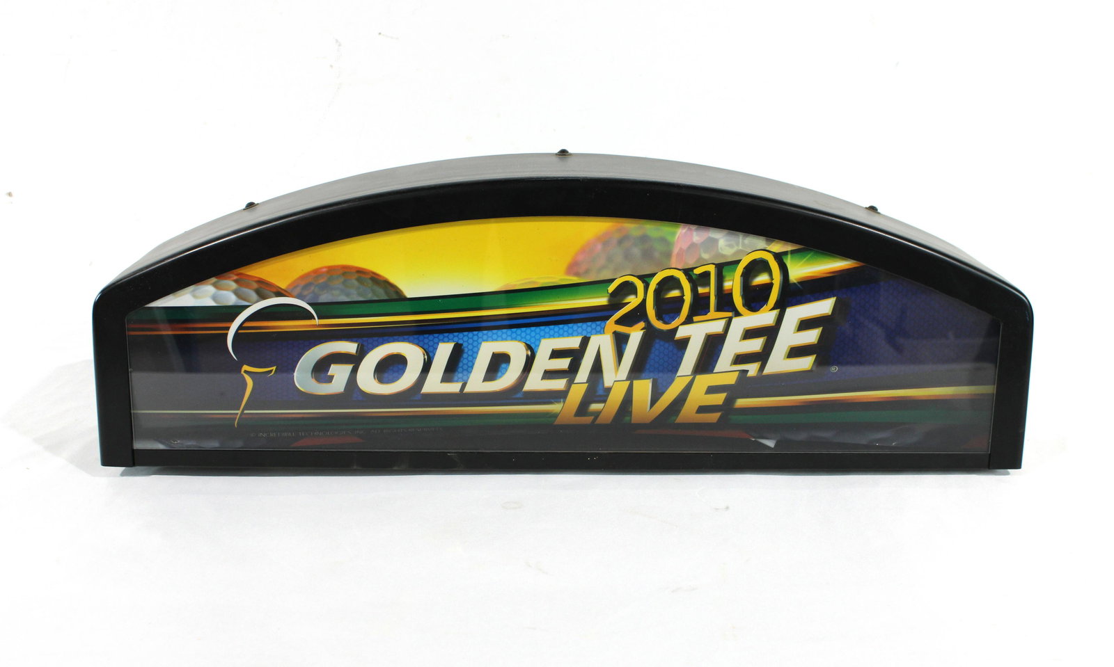 Golden Tee Live 2010 Arcade Topper (1 of 2)