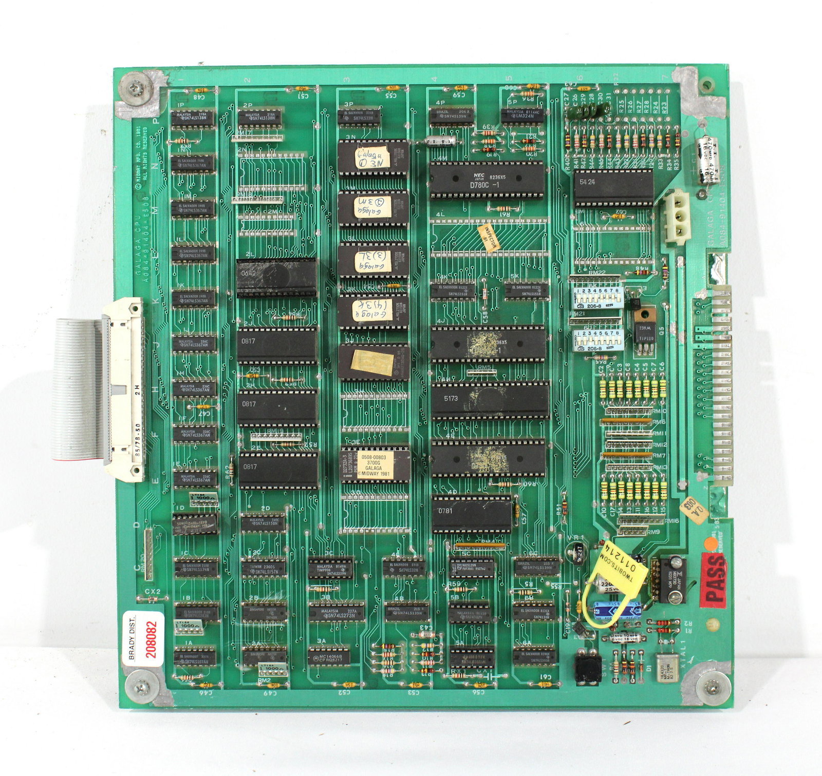 Midway Galaga Arcade Game Board Set (1 of 2)