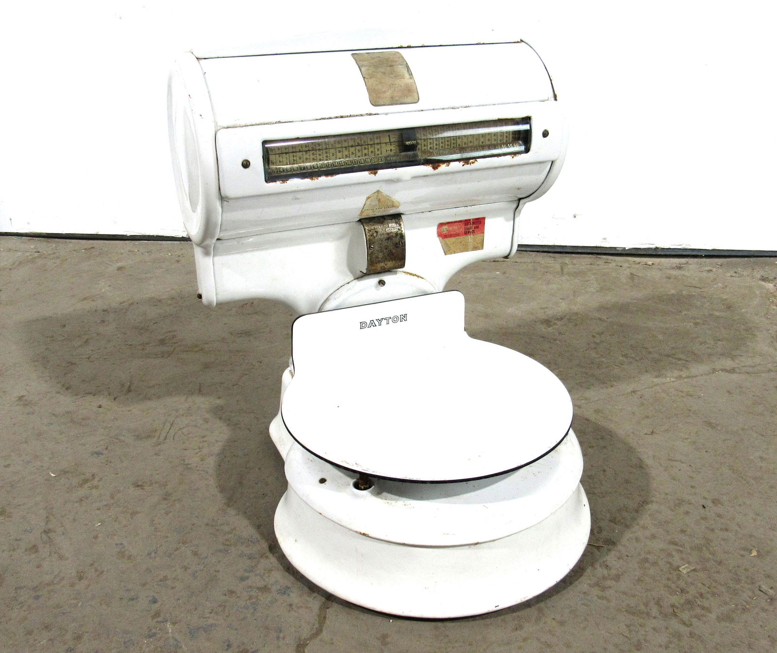 Dayton White Porcelain Deli Scale (1 of 2)