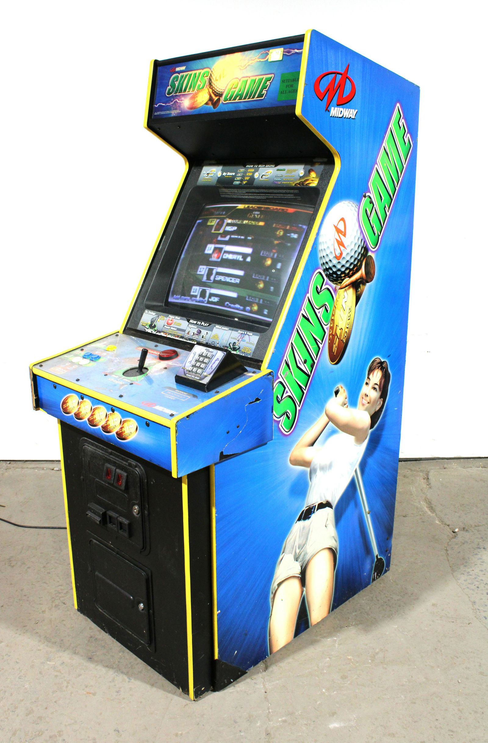 Midway Skins Arcade Game (1 of 3)